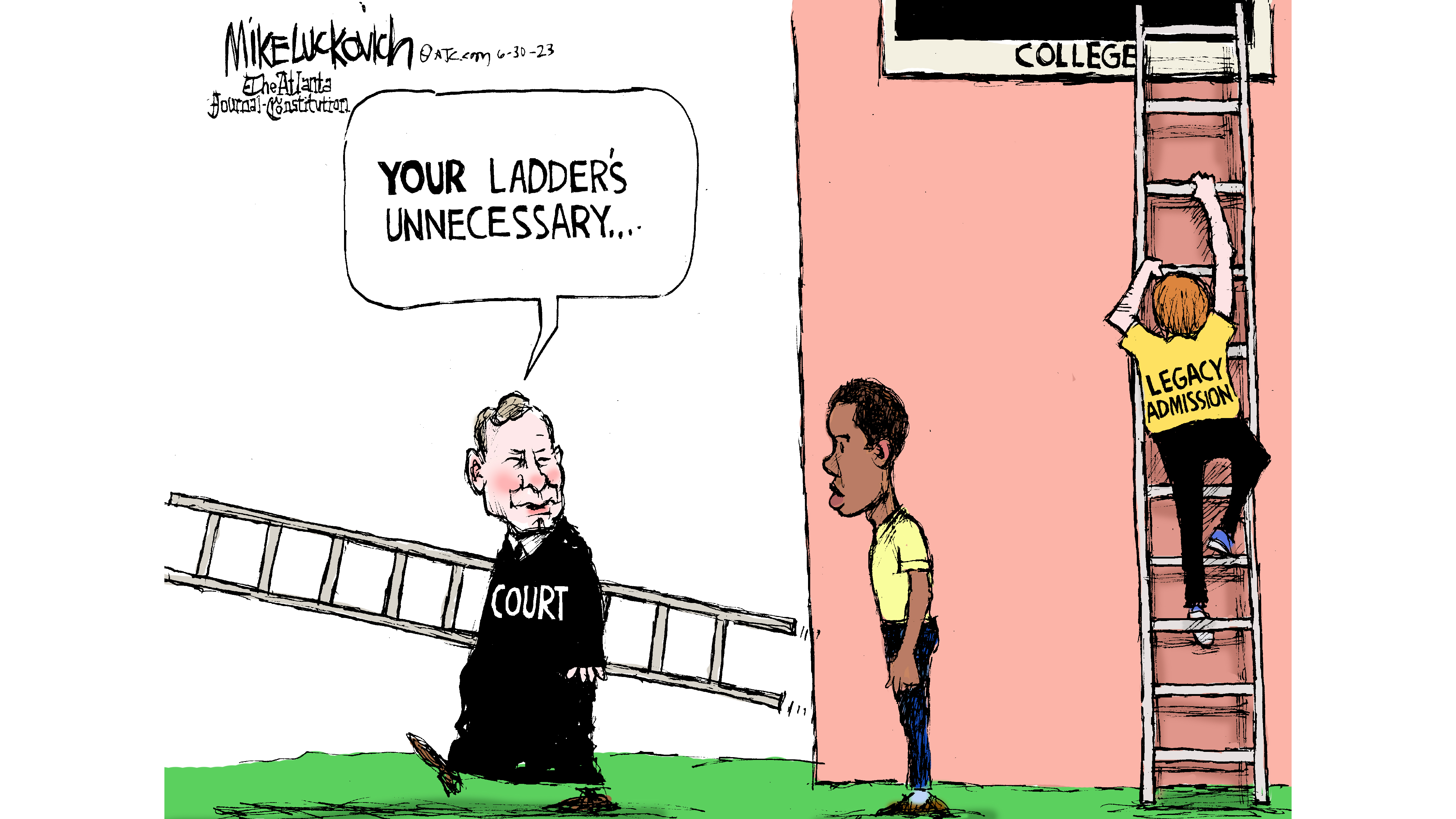 Political Cartoon Of The Day: Mike Luckovich, Atlanta Journal-Constitution  - News & Guts Media