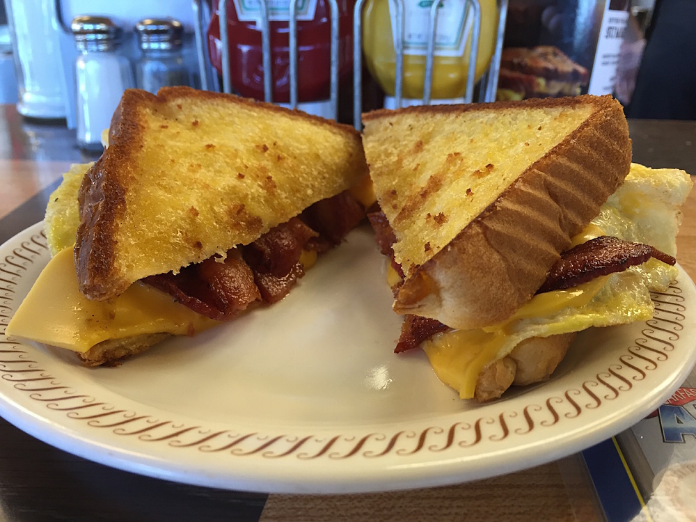 What's better than waffle house? Braves themed waffle house. #Atlanta