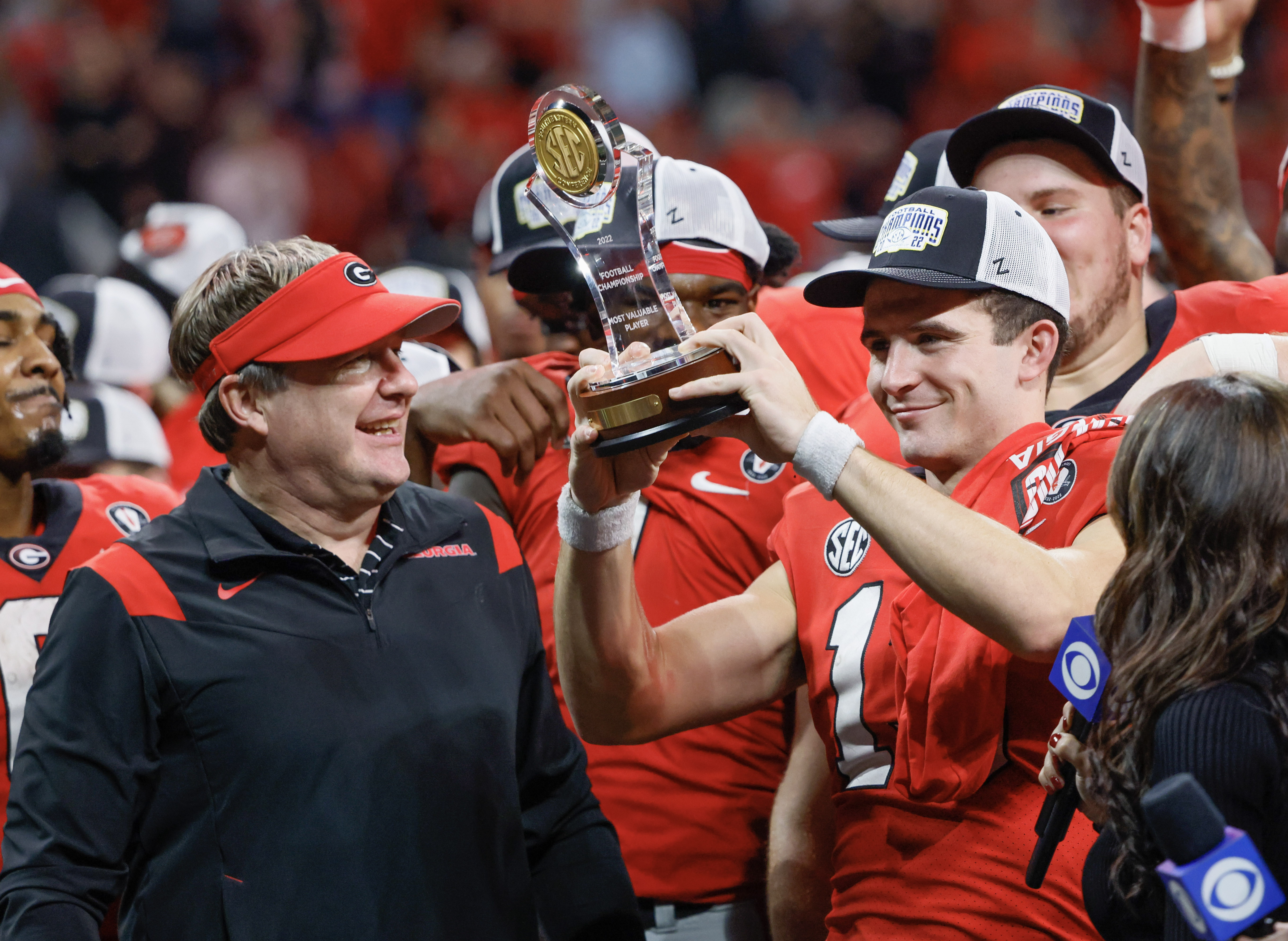 UGA quarterback Stetson Bennett finalist for Heisman trophy