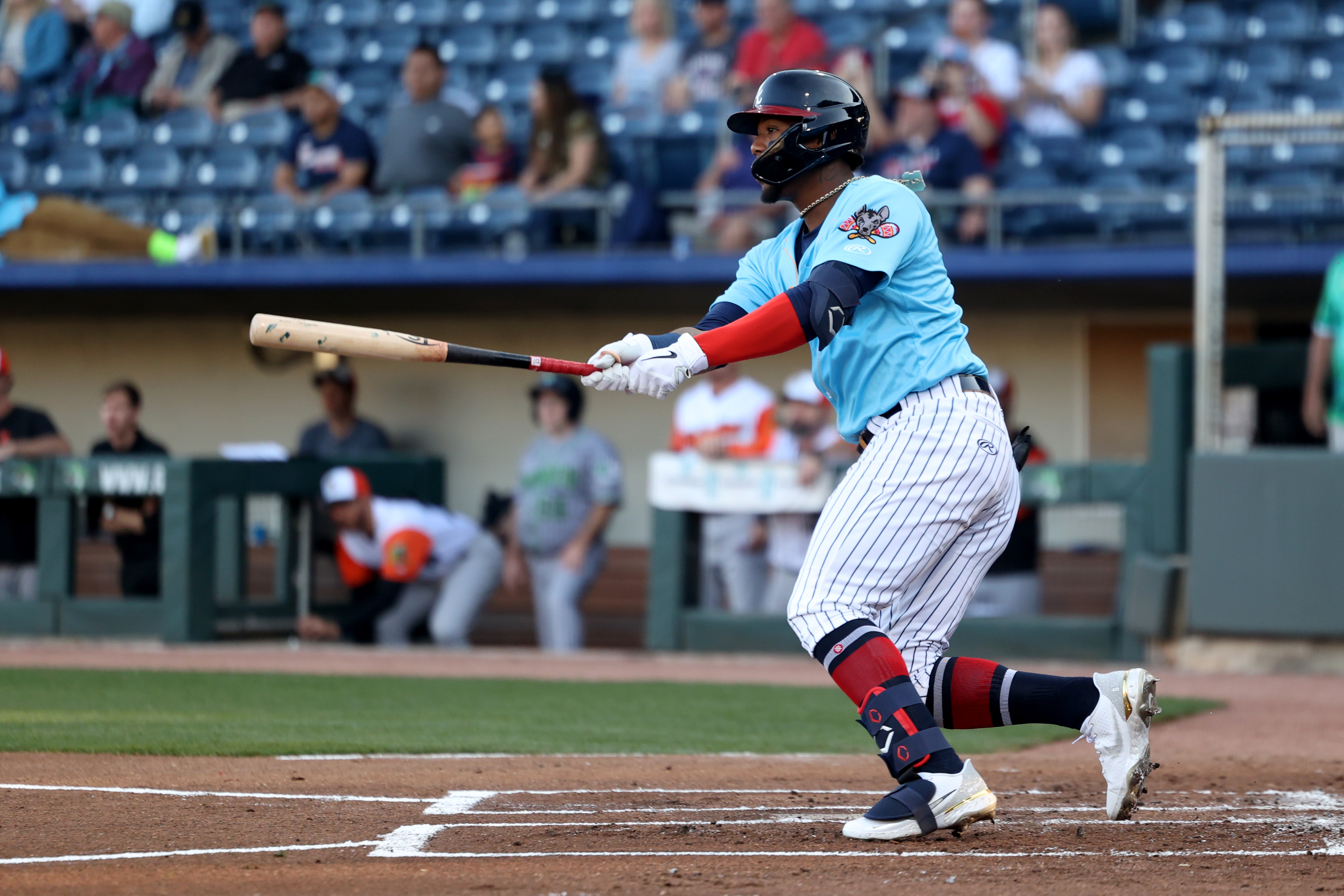 Braves' Ronald Acuna hitless in second rehab game with Gwinnett