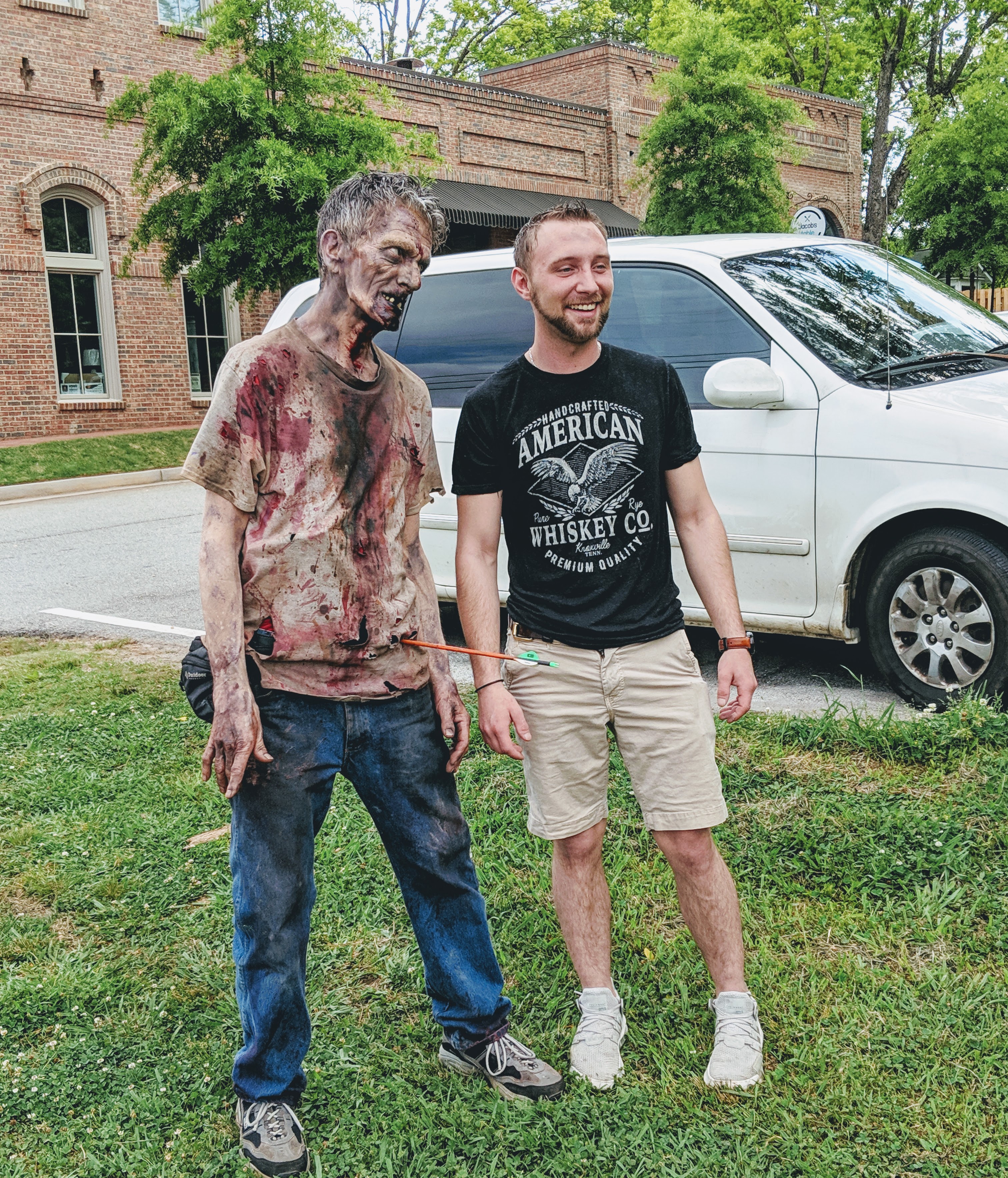 Fans of “The Walking Dead” get to make new friends on the Hollywood of the South — Atlanta Film Locations tour.
Courtesy of Dtour.