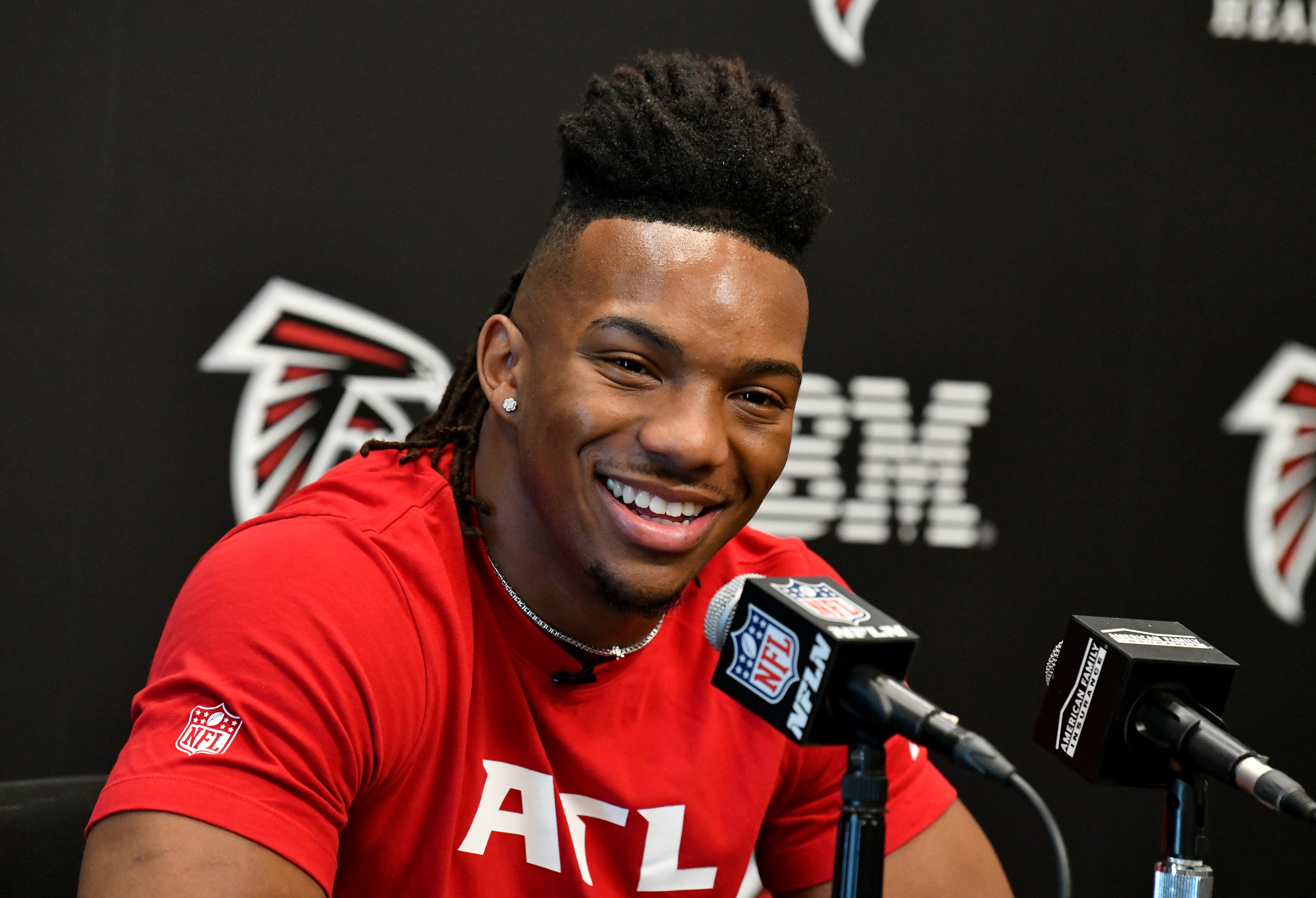 Falcons introduce Bijan Robinson, Press Conference Stream