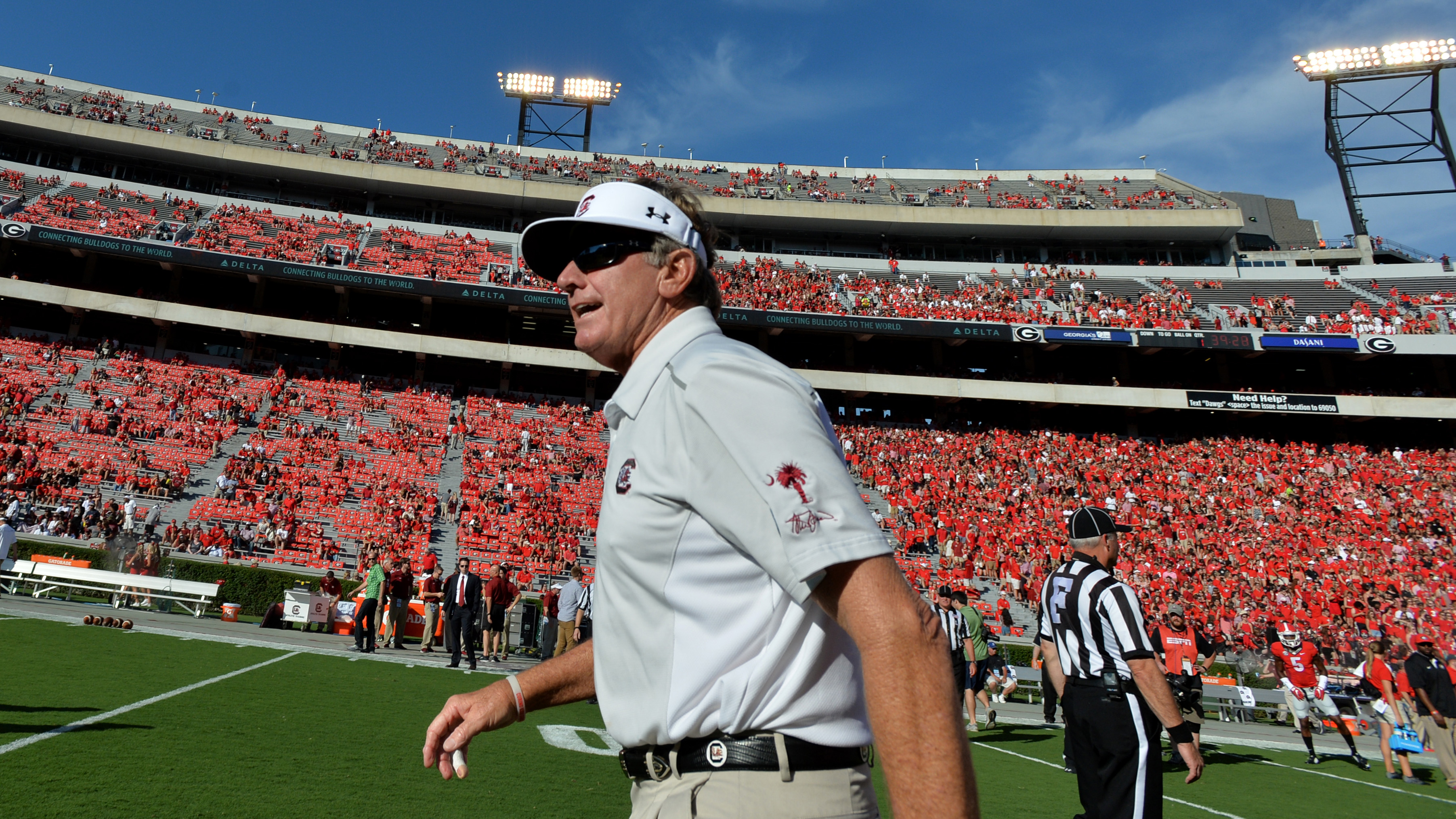 Steve Spurrier's Orlando AAF team is partially relocating to Georgia, which  is weird 