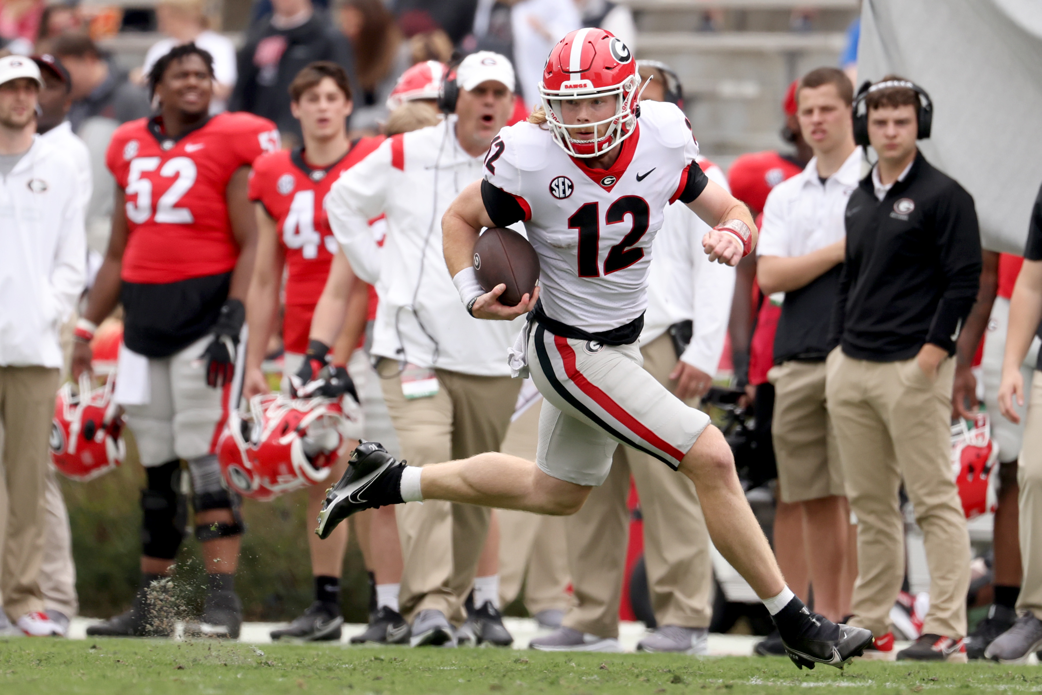 Aaron Murray discusses possibility of Brock Vandagriff entering