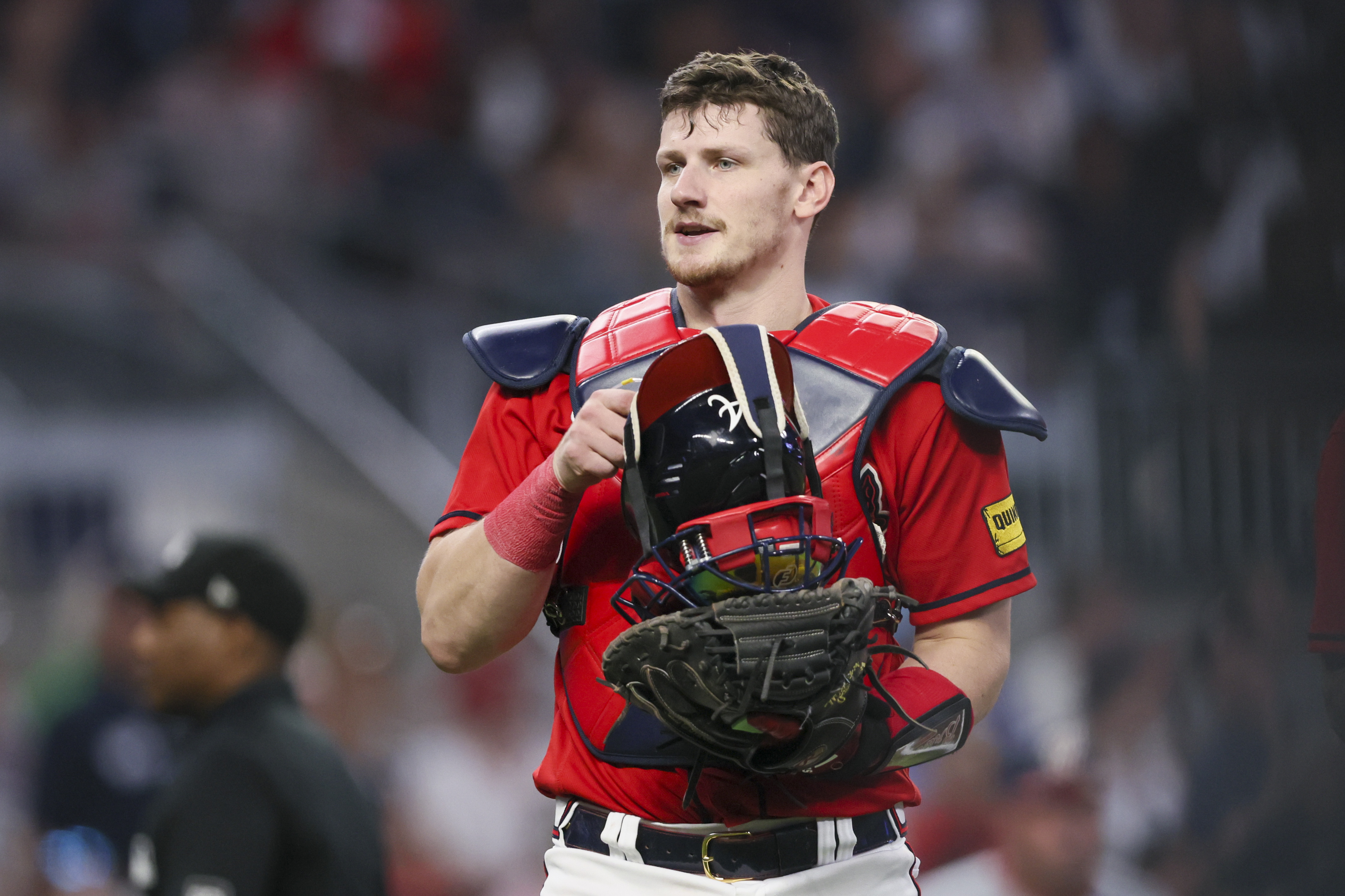 Braves notes: Sean Murphy could catch in Cincinnati, Marcell Ozuna