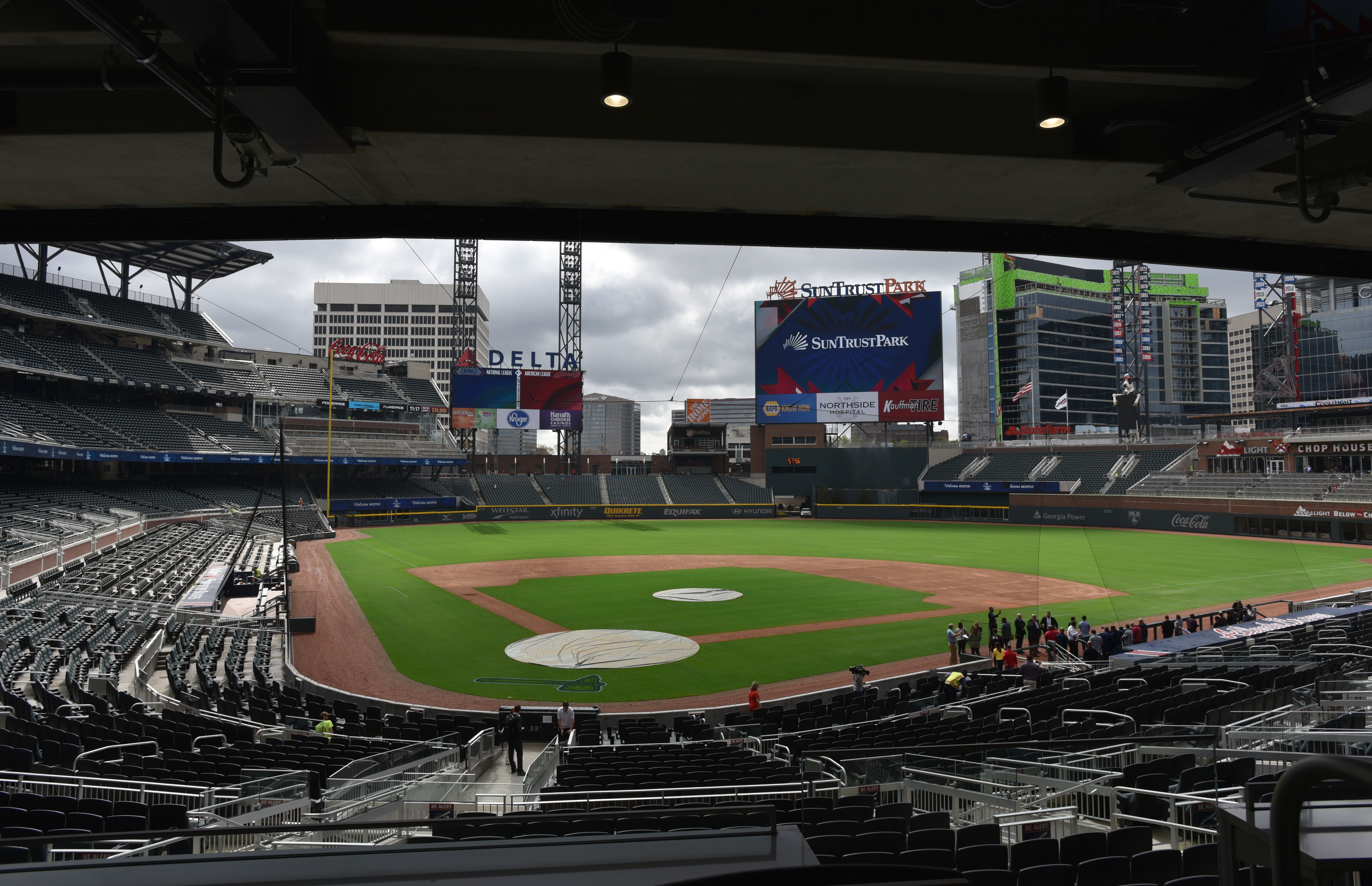 Photos: Atlanta Braves Open SunTrust Park - Atlanta Jewish Times