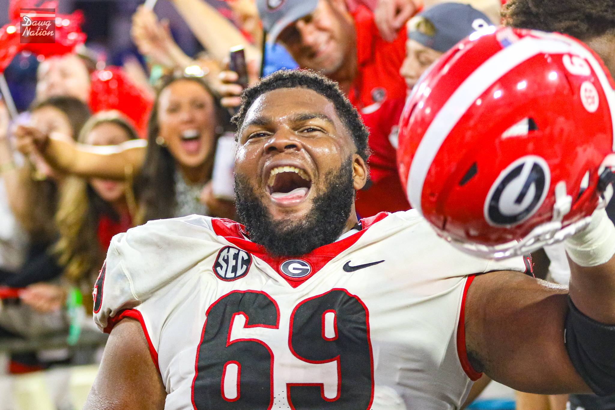 The Falcons draft a Dawg in Justin Shaffer in 6th round