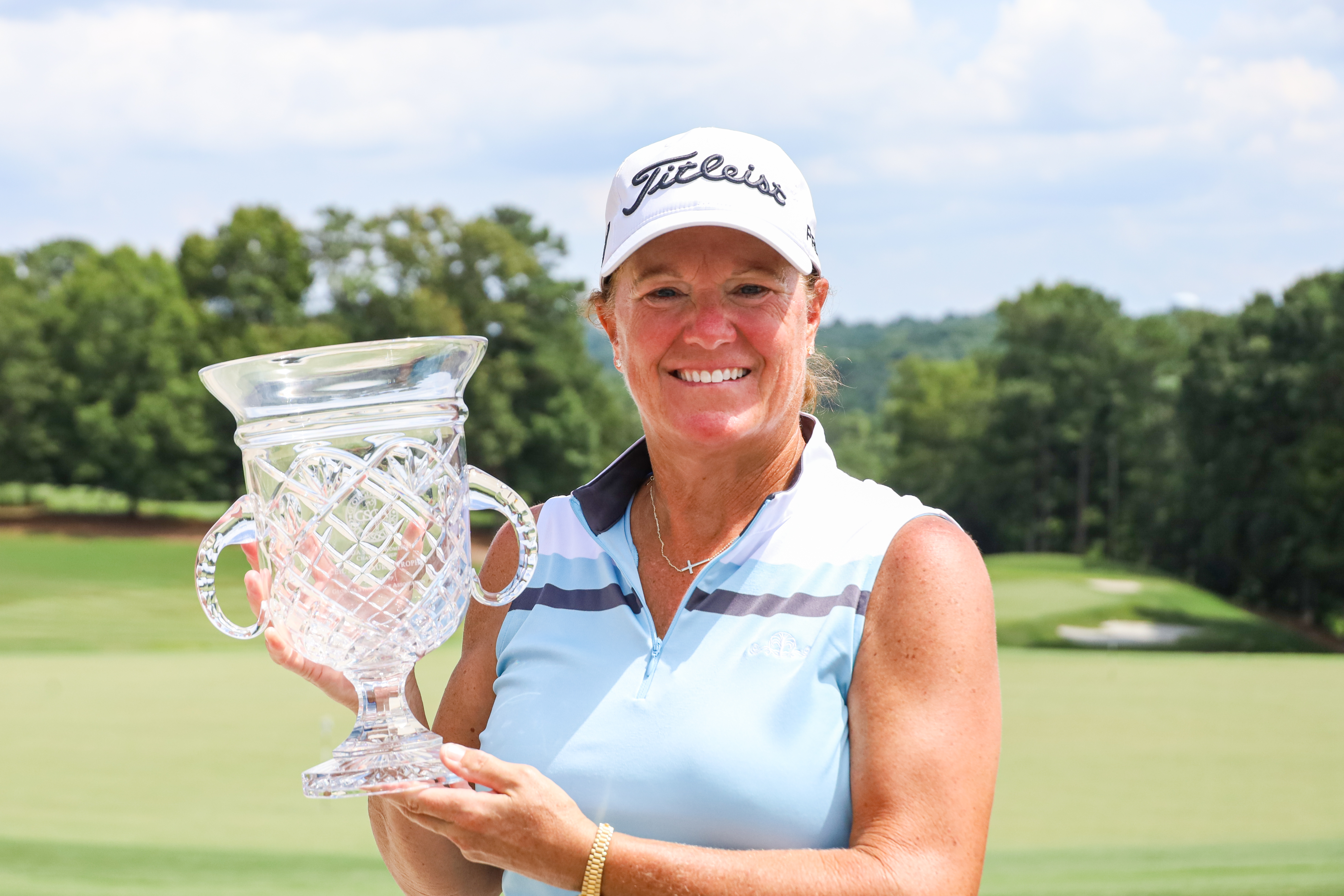 Augusta's Laura Coble won the 2022 Georgia Senior Women's Championship for the seventh time at the Cherokee Town and Country Club.