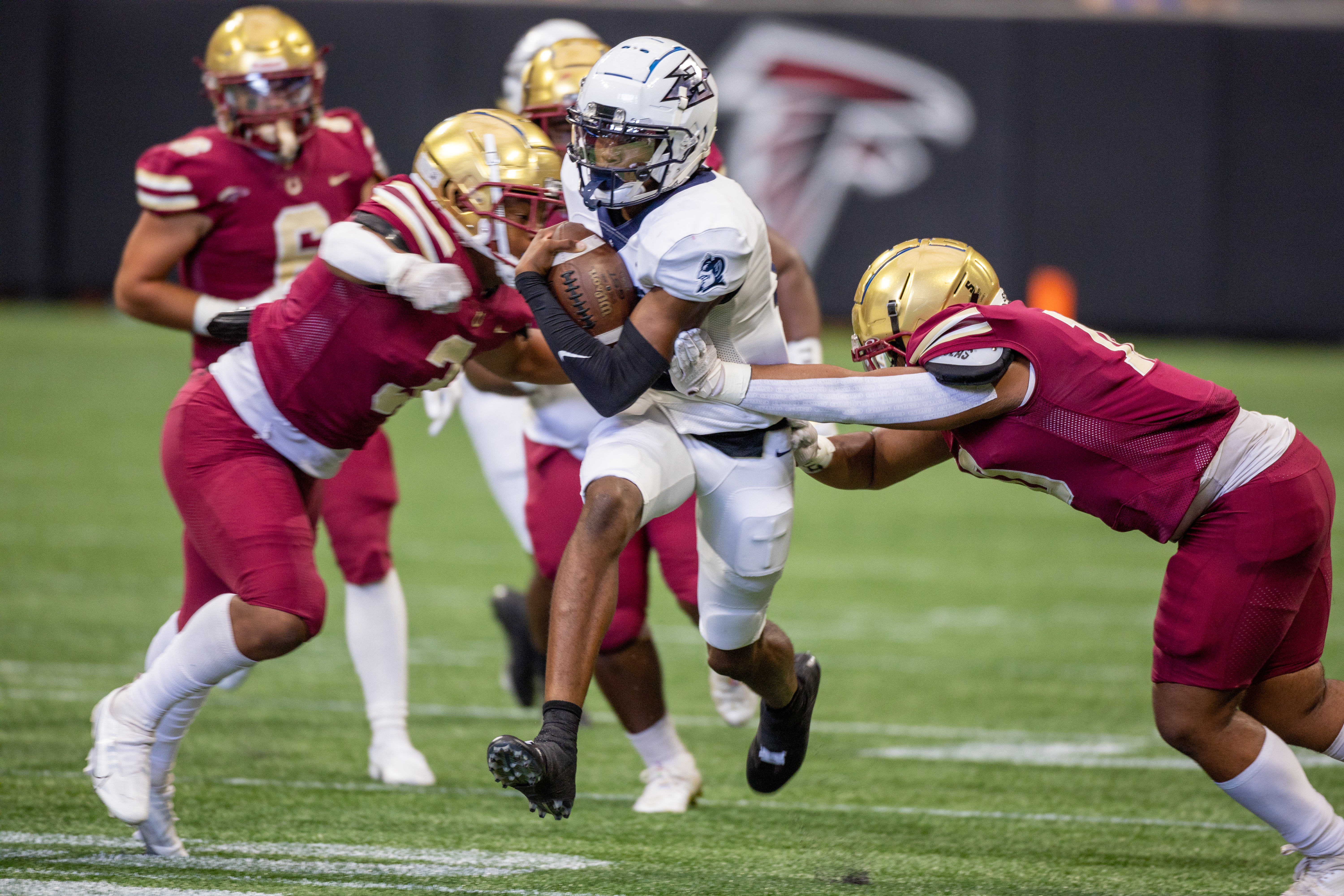 Center Grove football team hosts Louisville Trinity in rematch of