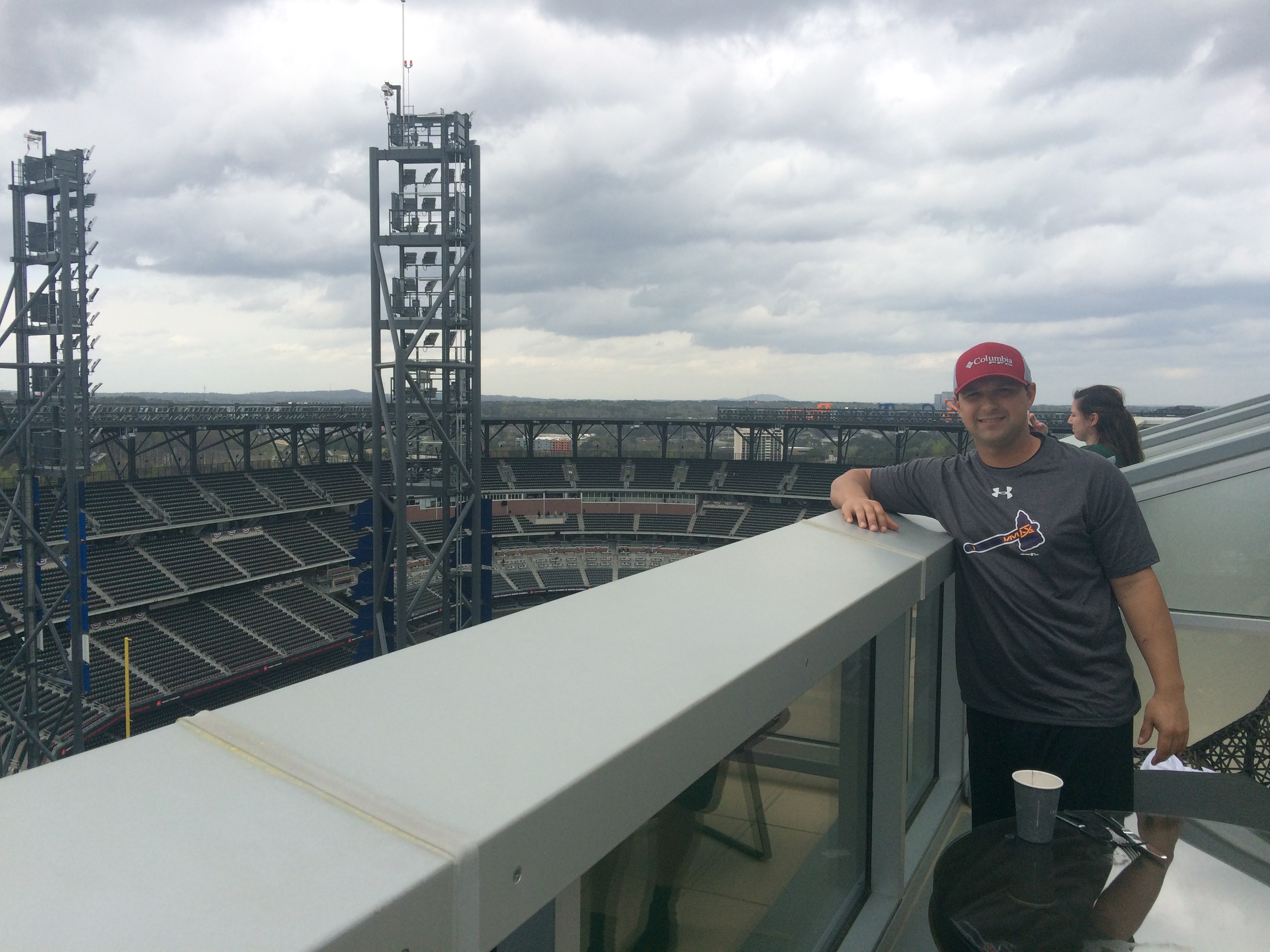 Omni Hotel offers only view for Braves fans to catch game in