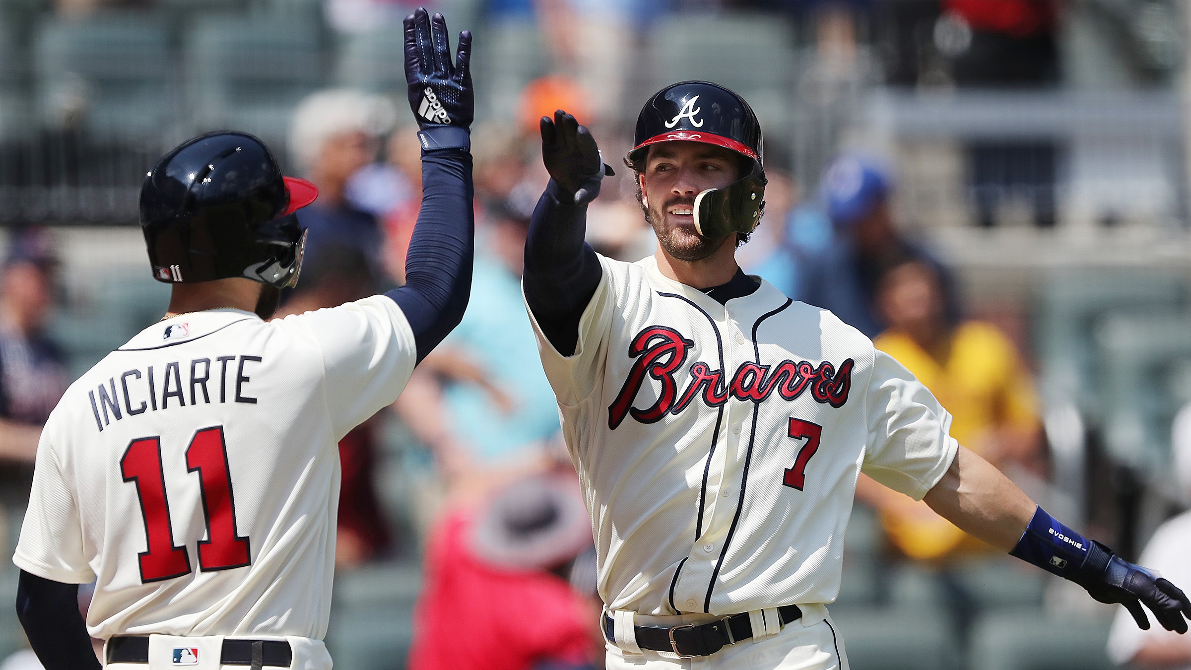 Dansby Swanson Atlanta Braves 100 Home Runs Shirt