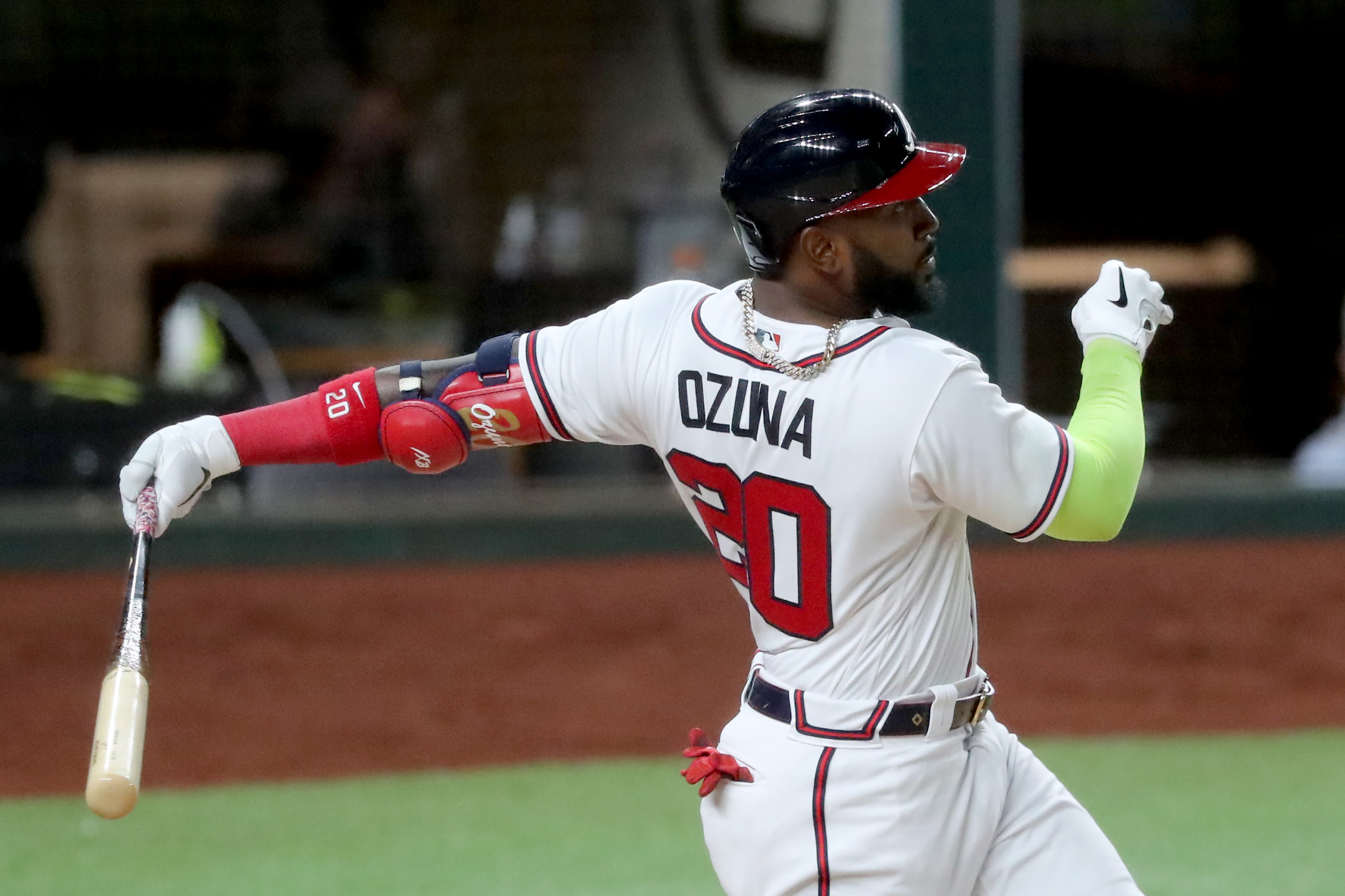 Victor Gonzalez 2020 Game-Used NLCS Jersey - Game 7