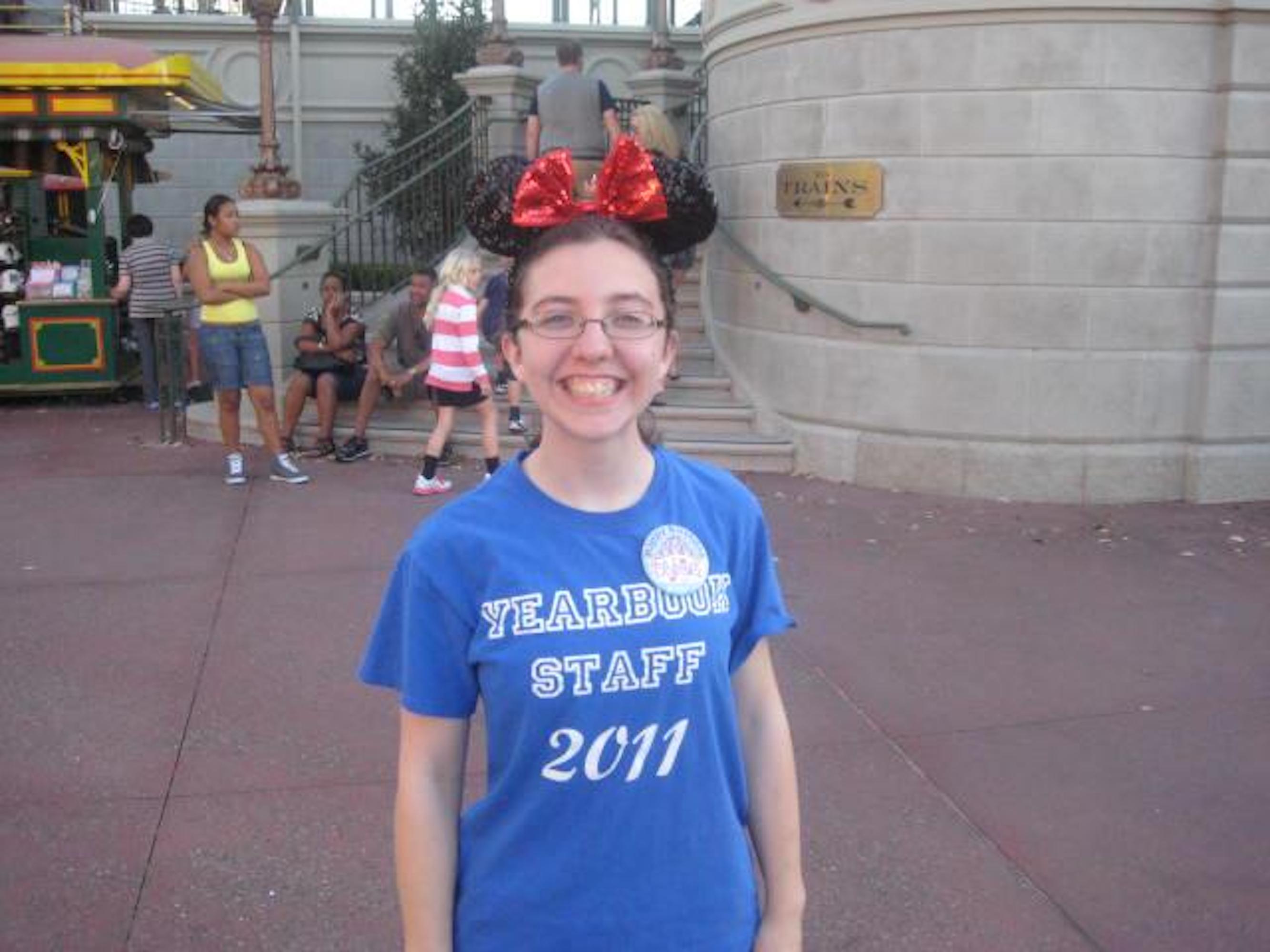 One of Olivia King's most memorable birthdays was her 18th, which was celebrated at Disney World in Orlando.  (Courtesy of Olivia King)