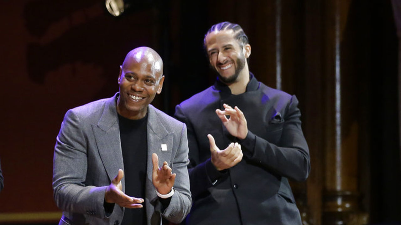 Colin Kaepernick among 8 honored at Harvard for contributions to