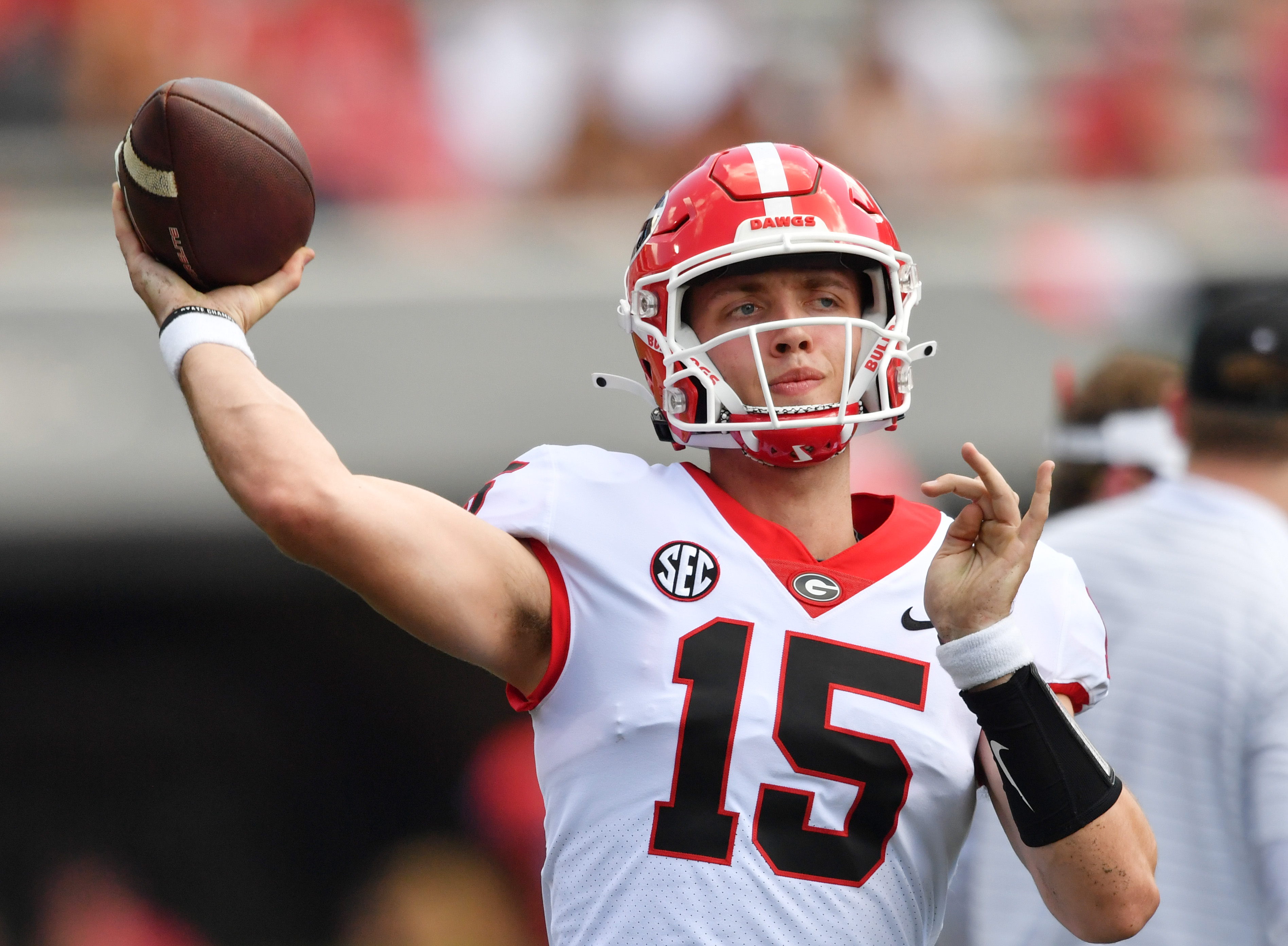 Former UGA Football QB Stetson Bennett Shines in first NFL Action