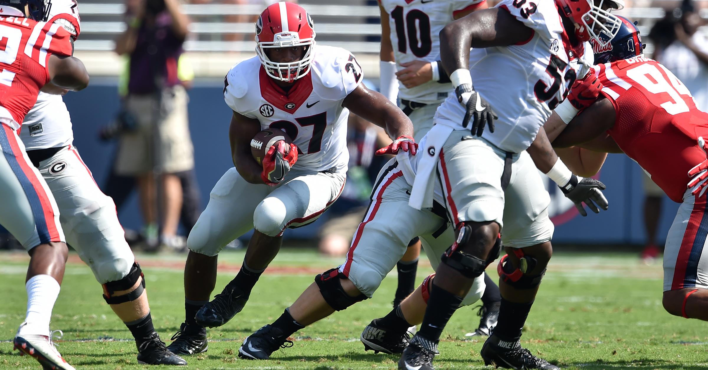 Georgia's Nick Chubb has final word at Tennessee