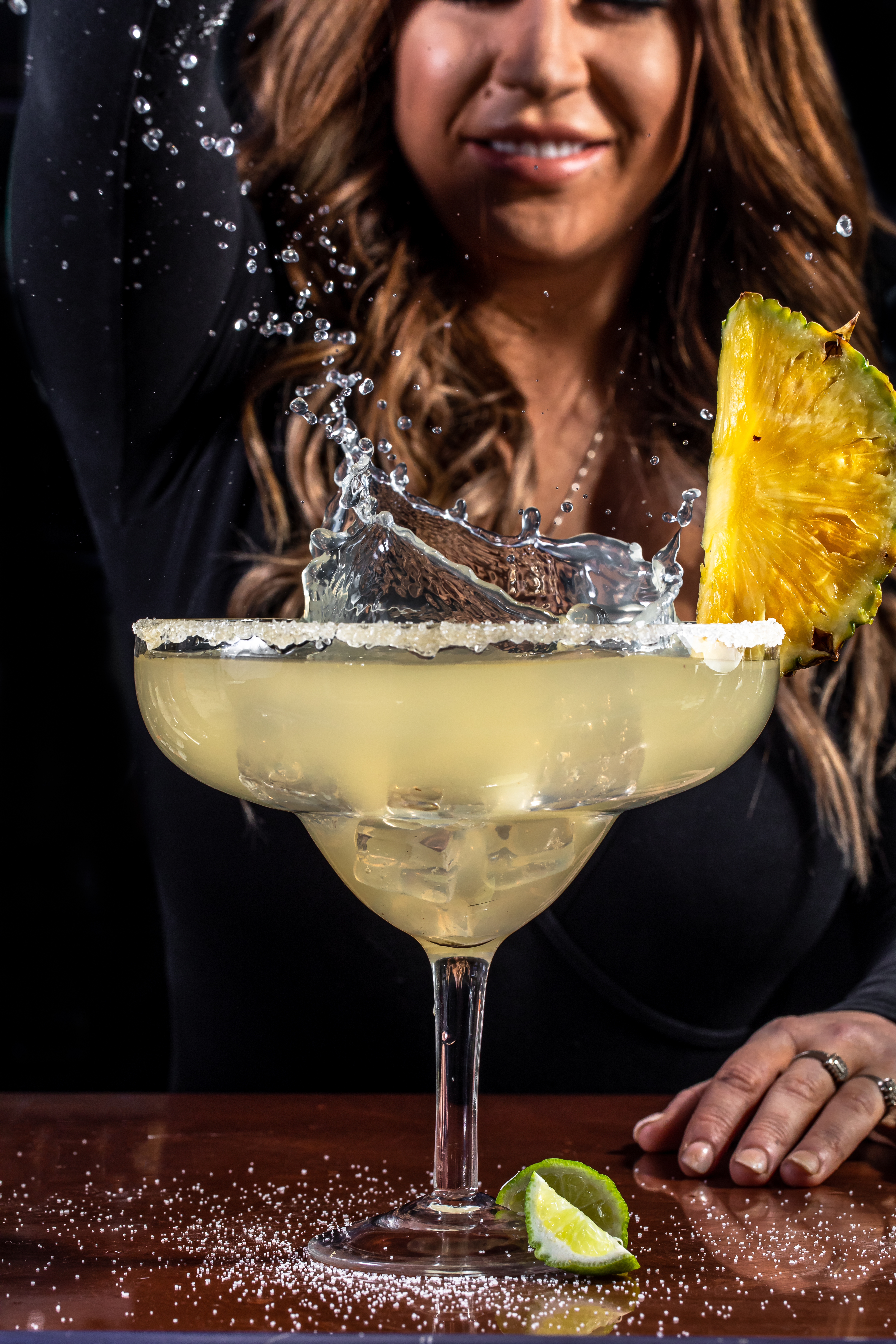 Pineapple margarita from Bar Vegan. / Courtesy of Madelynne Ross