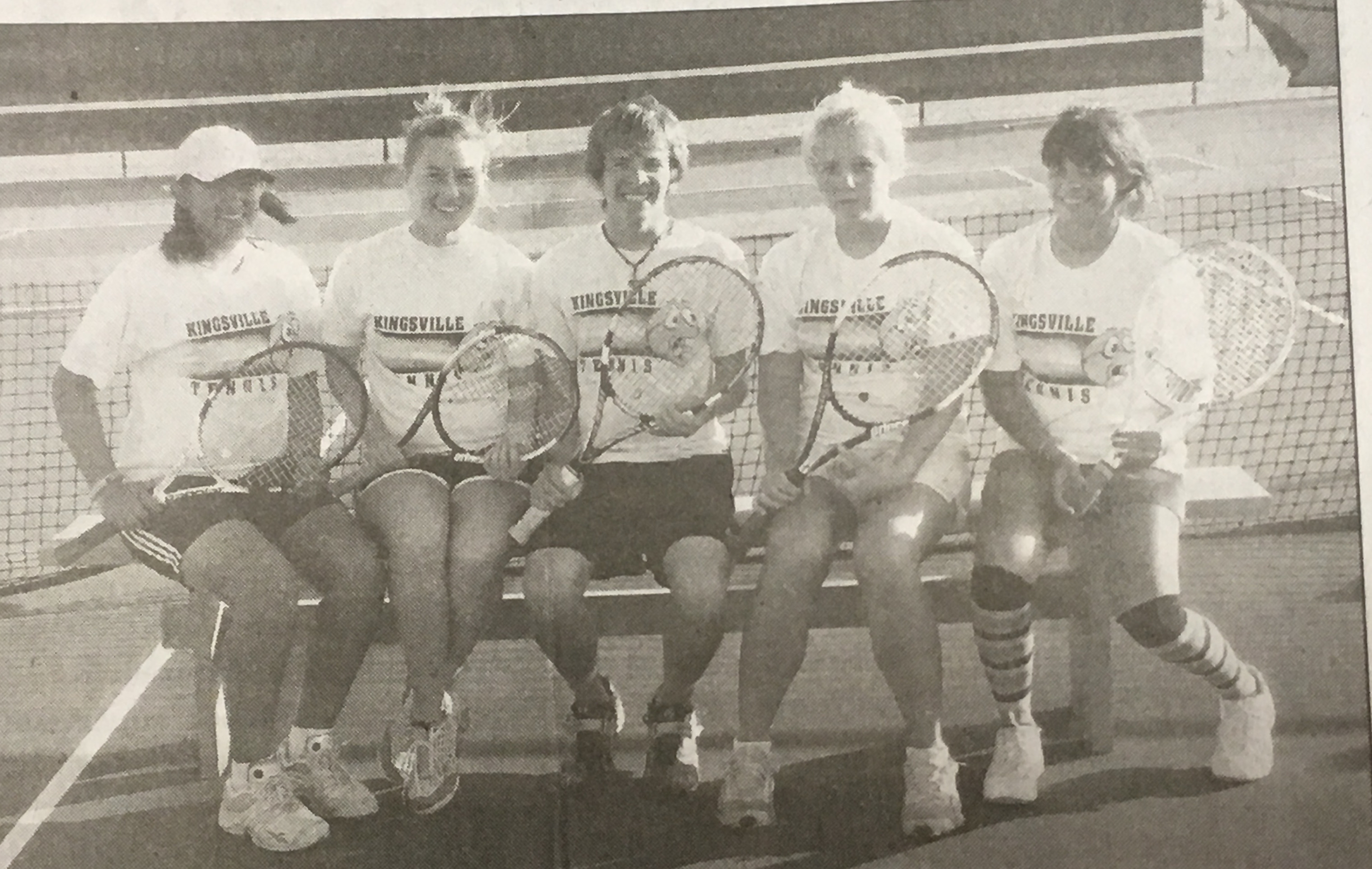Reality Winner appears second from the right in a photo the Kingsville Record and Bishop News ran in 2009.