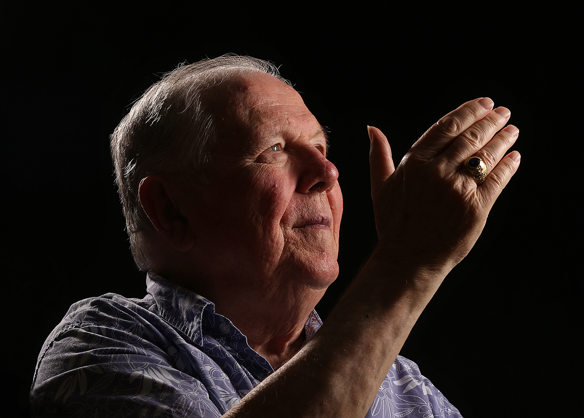 During the group meeting, Myles Lorenzen, a retired pastor, chose his words carefully as he reflected on assumptions he had harbored about blacks. Curtis Compton/ccompton@ajc.com