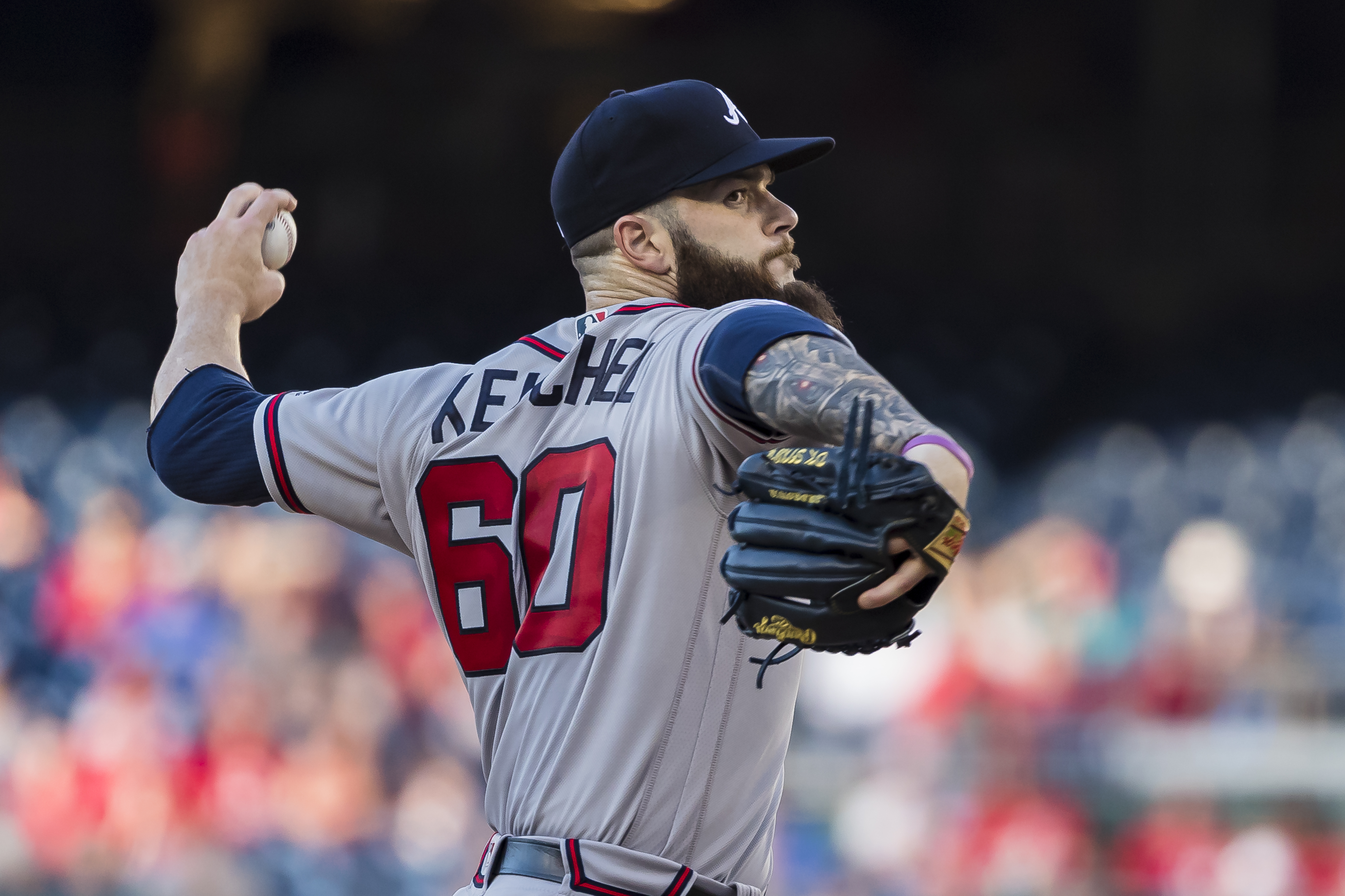 Dallas Keuchel's first outing in the Braves organization was