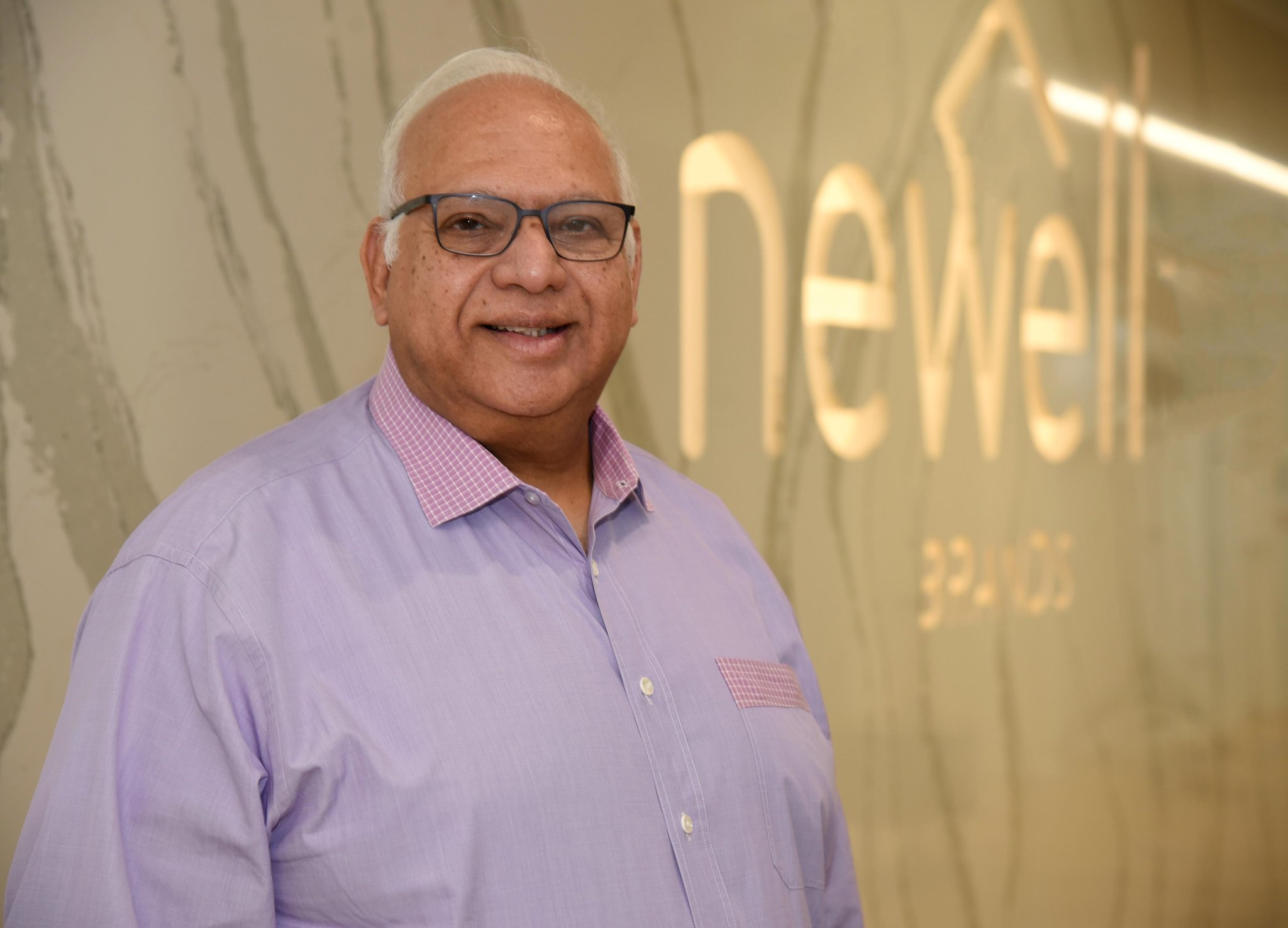 Ravi Saligram, CEO of Newell Brands, at the company’s headquarters in metro Atlanta in 2020. (Photo by Joann Vitelli)