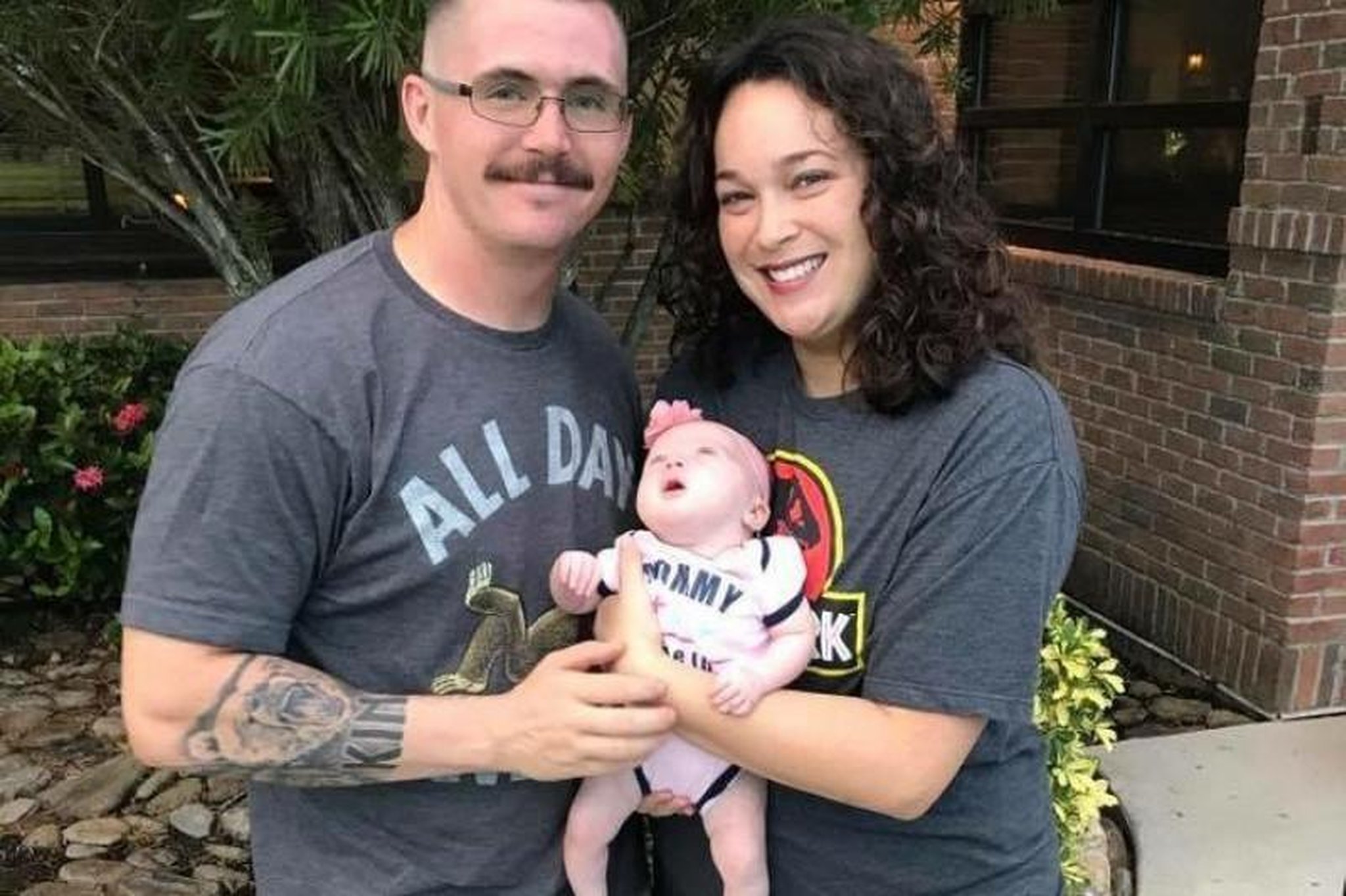 A joint celebration of life service was held for Kaitlin Hunt and Riley Hunt, who had come to Woodstock to escape the path of Hurricane Irma in 2017. Kaitlin and Brandon Hunt, sweethearts since Sprayberry High School, were married in 2016.