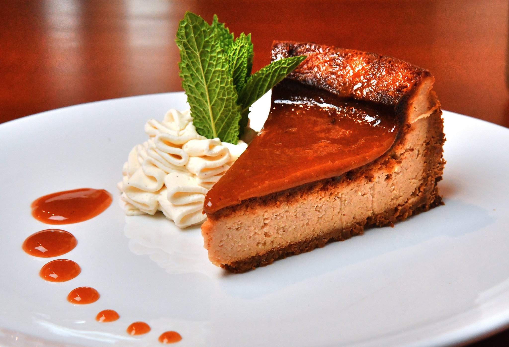 Guava Cheesecake. (Contributed by Chris Hunt Photography)