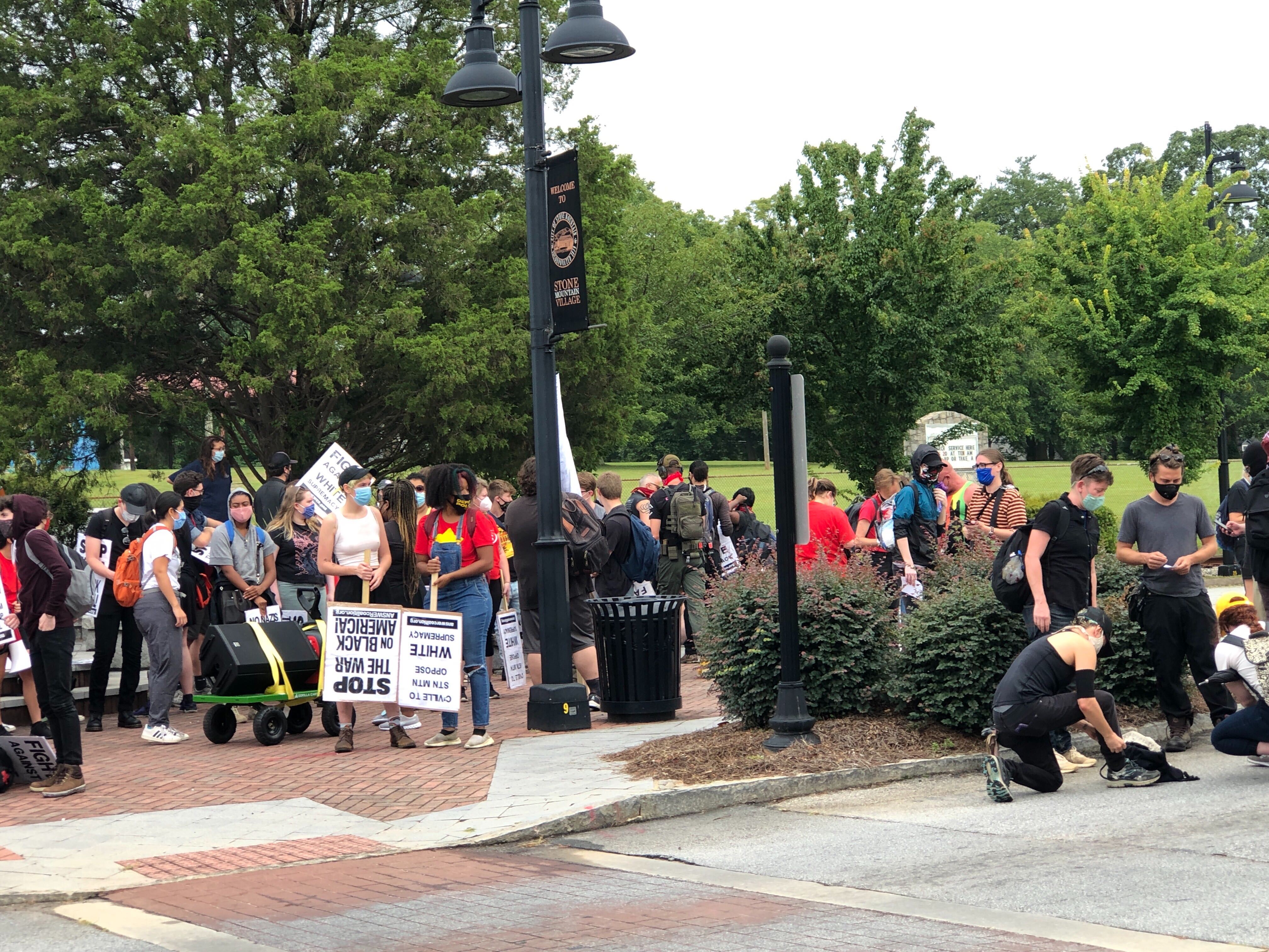 PROTEST ROUNDUP: Police Disperse Demonstrators From Stone Mountain