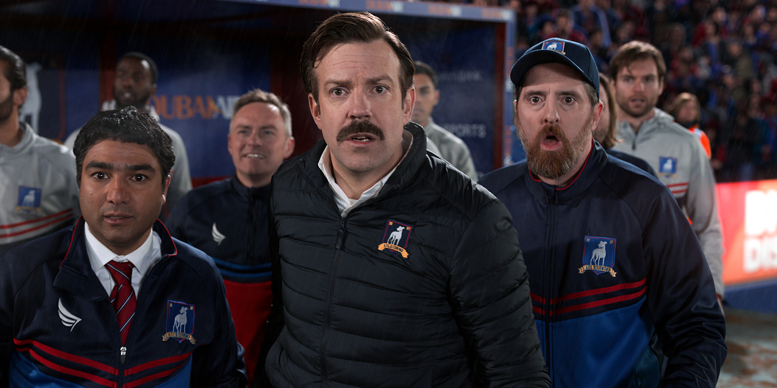 Ted Lasso is cheering on the US Men's National Soccer Team via billboards