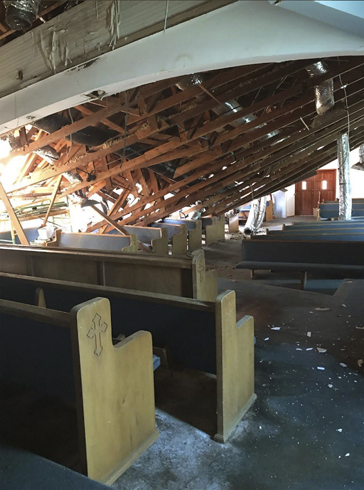 The damage to the Black Bottom House of Prayer in Orlando is so bad that city officials have ordered the unstable structure to be demolished.