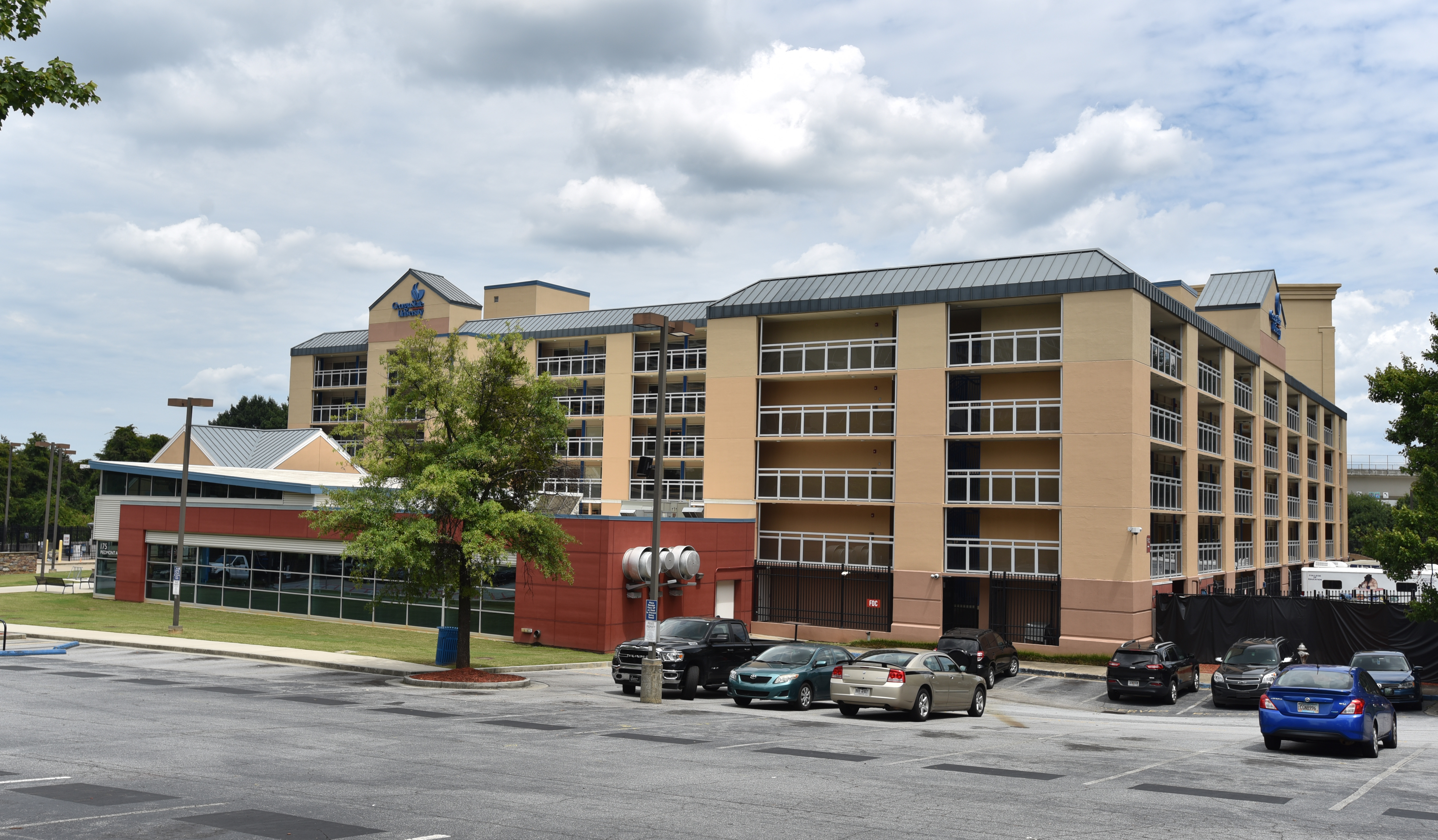 Piedmont North, one of GSU housing facilities, at 175 Piedmont Avenue NE in Atlanta on Wednesday, August 14, 2019.