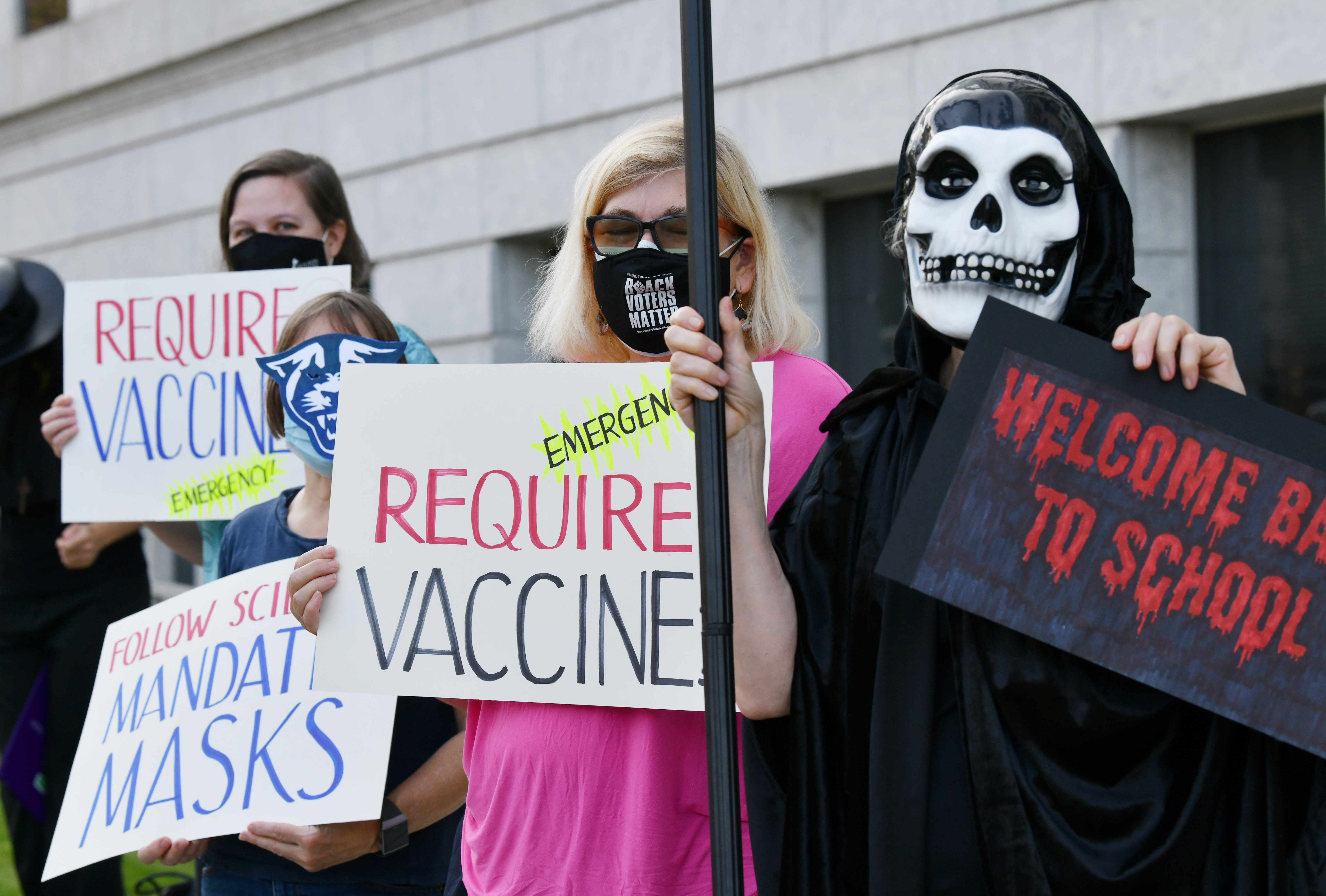 mask and vaccine mandate