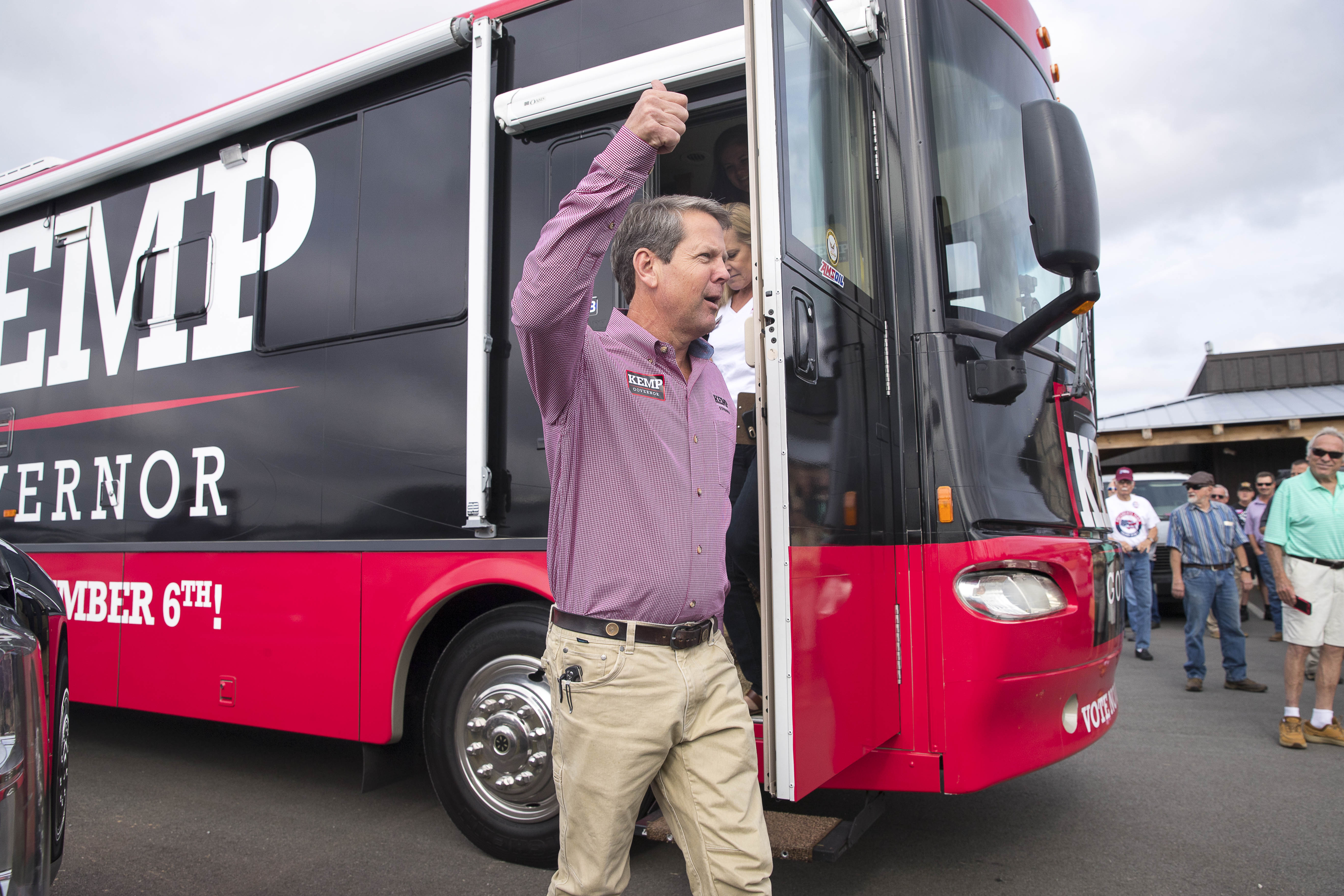 While Gov. Brian Kemp faces a backlash from supporters of former President Donald Trump, some observers say his ties to the state's conservatives are still strong. “I don’t know if President Trump can drive a wedge in that relationship,” Gwinnett County GOP Chair Edward Muldrow said. “He still has the support of a broad spectrum of conservatives.” (ALYSSA POINTER/ALYSSA.POINTER@AJC.COM)
