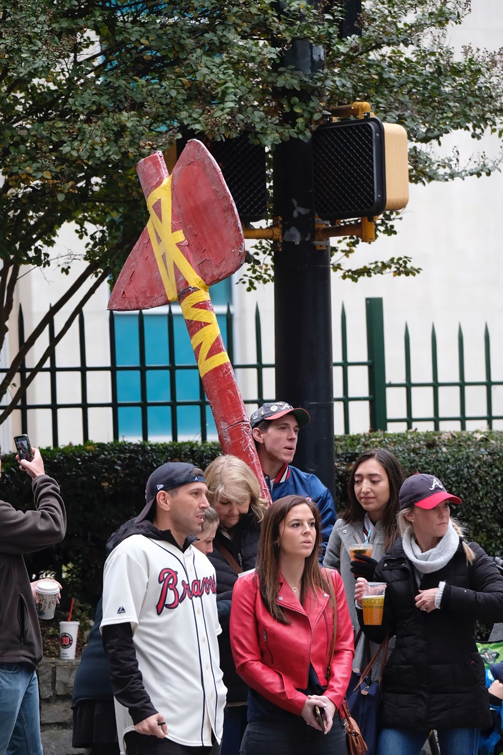 Atlanta Braves parade sees fans travel from far