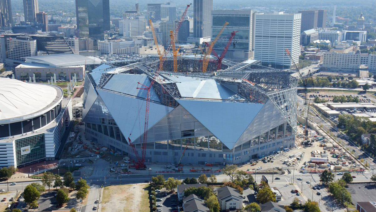 Georgia Dome demo begins as new Atlanta Falcons home is ready