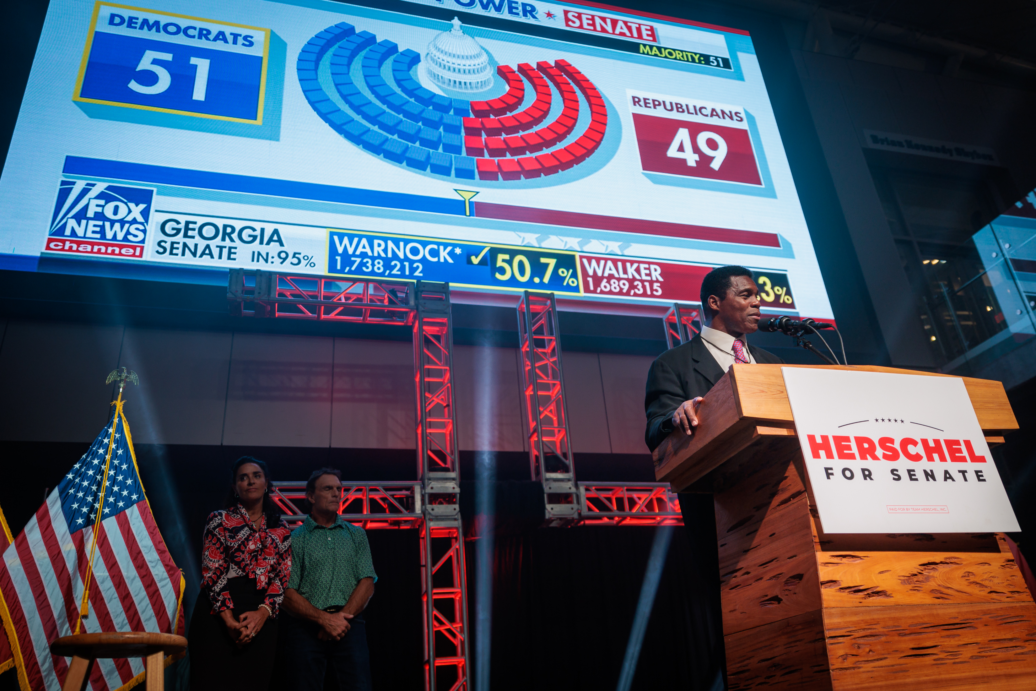 Ex-NFL star Herschel Walker posts baffling video promoting US Senate run, Republicans