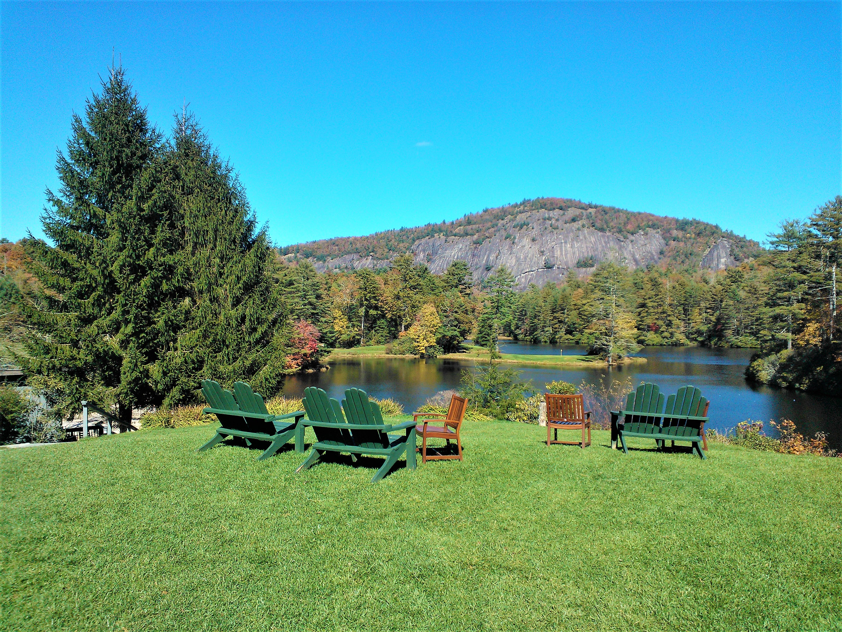 The view from the lawn at High Hampton Inn in Cashiers, North Carolina.
Courtesy of Blake Guthrie