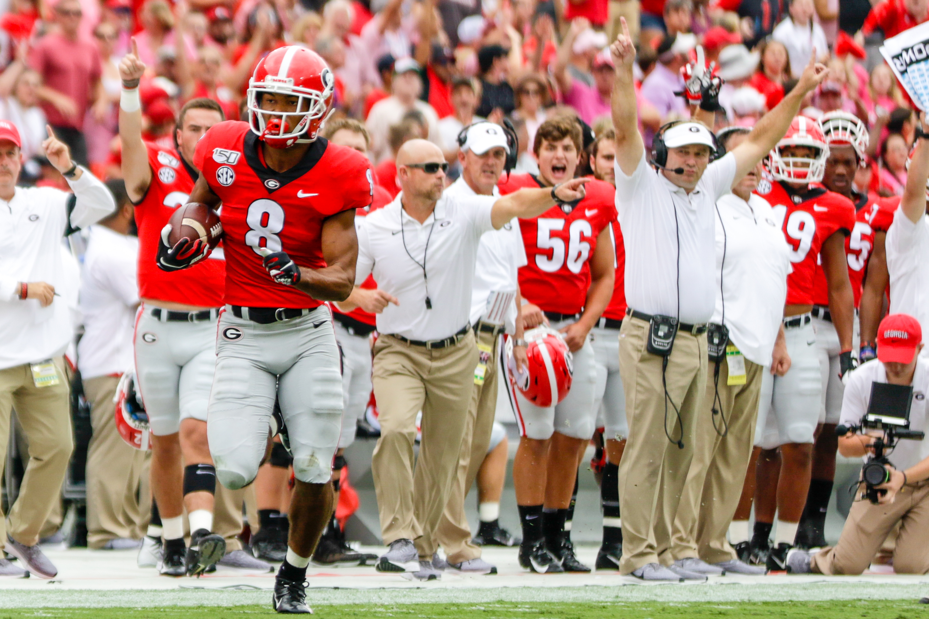 UGA's Azeez Ojulari learning to lead OLBs