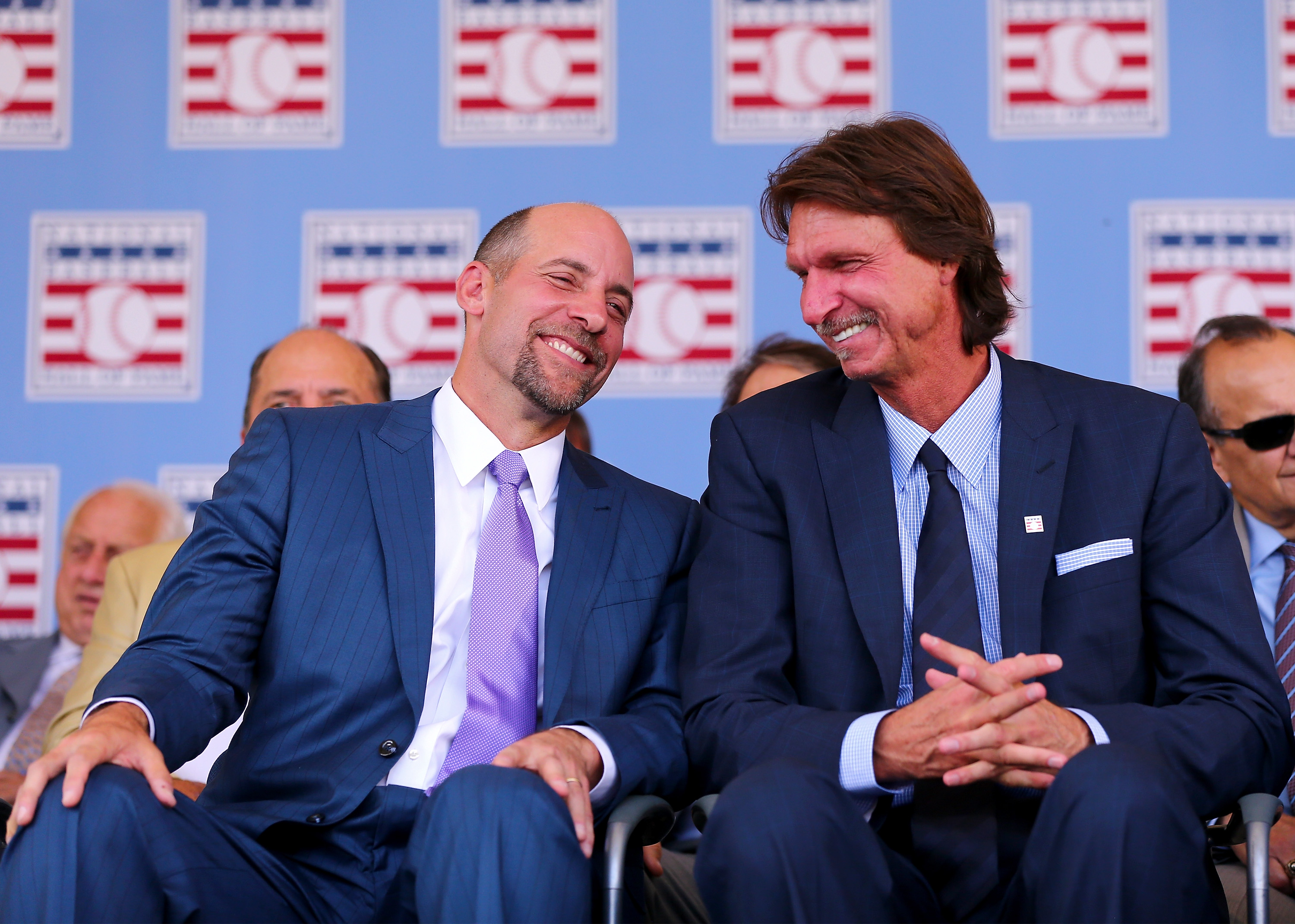 John Smoltz Wears a Wig During Baseball Hall of Fame Induction [VIDEO]