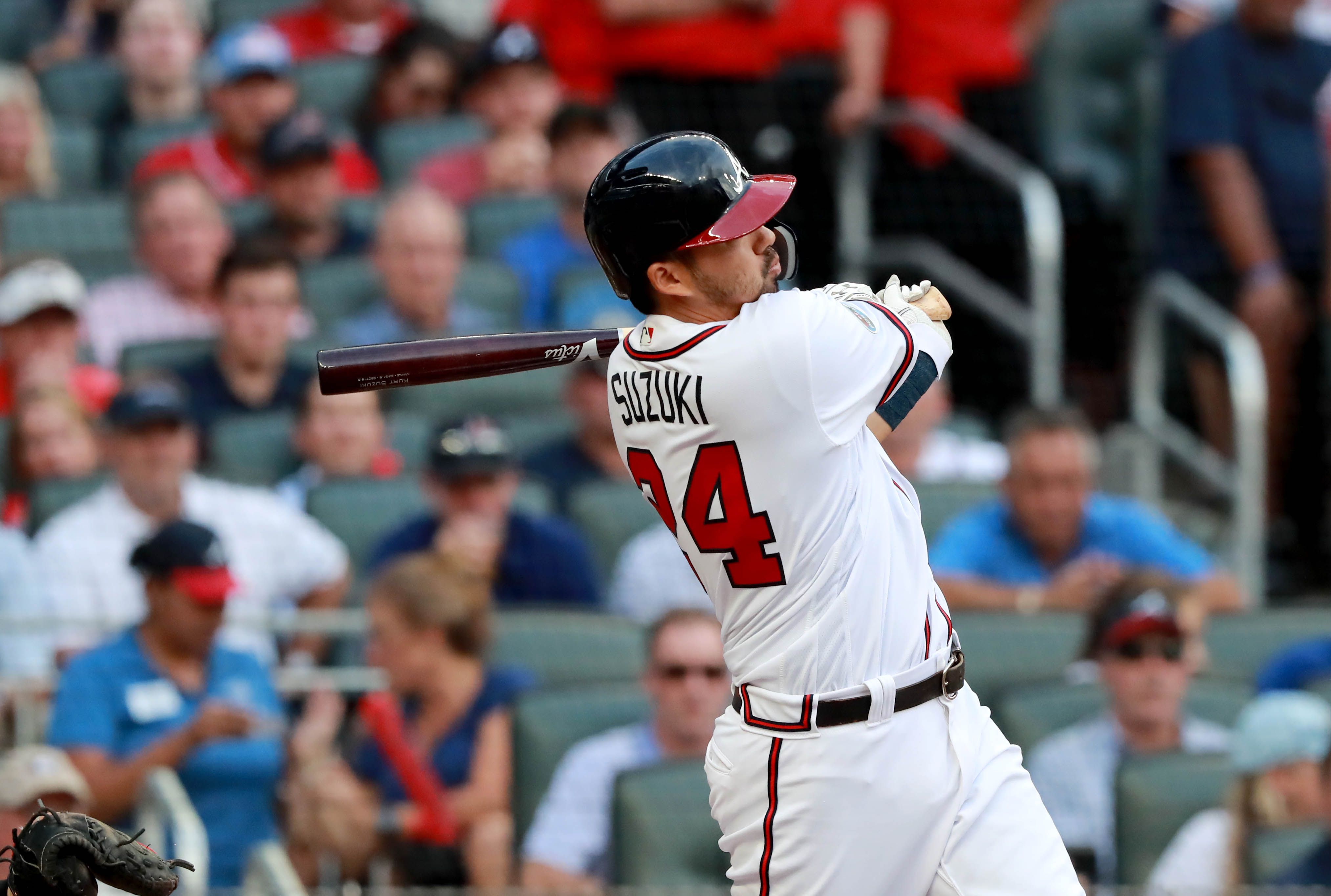 Kurt Suzuki Game-Used 2018 NLDS Jersey - Worn 10/7/18 - First Postseason  Game at SunTrust Park