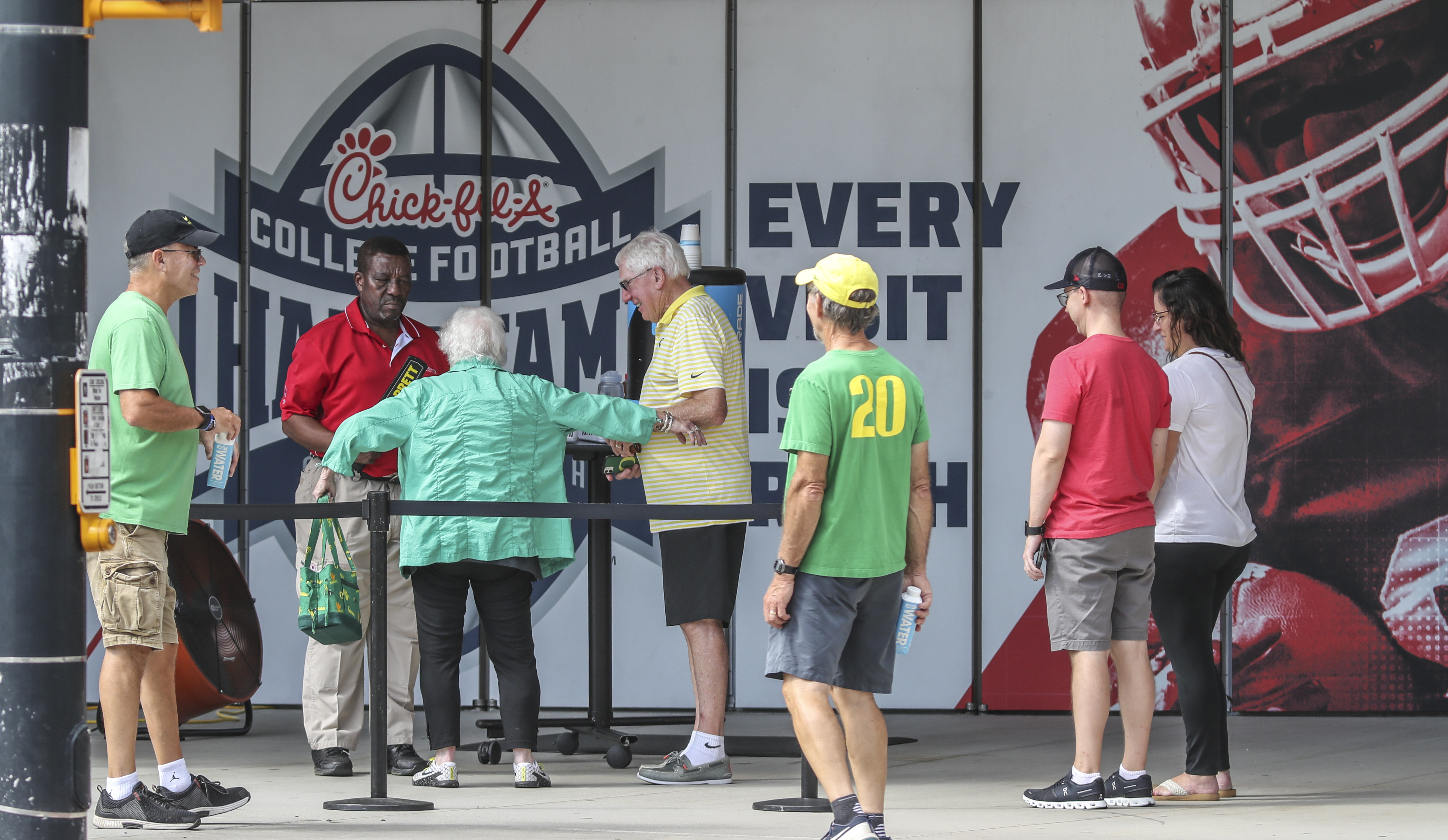 Chick-fil-A Kickoff Games Tailgate Town