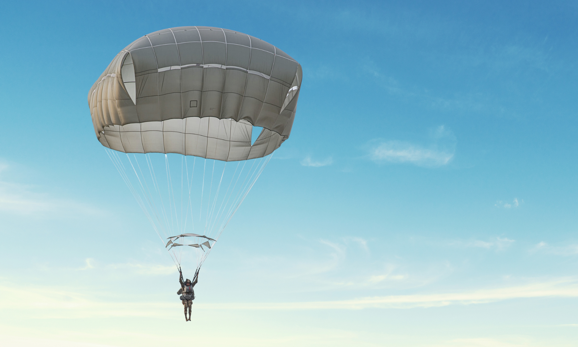 It's Raining Men': Meet the man behind the military's parachutes