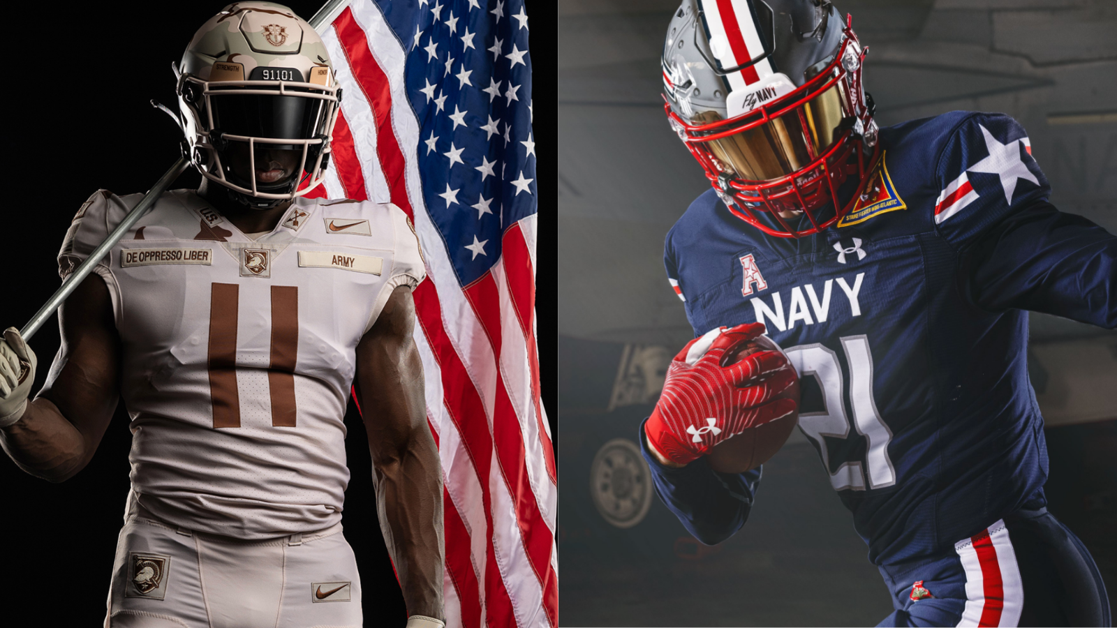 Special Navy uniforms for Army-Navy game 2021