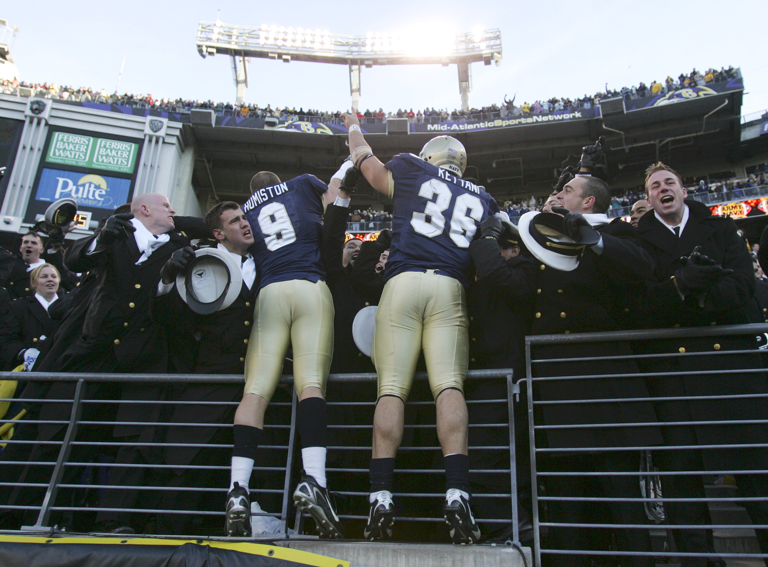 Army-Navy football 2007-2013