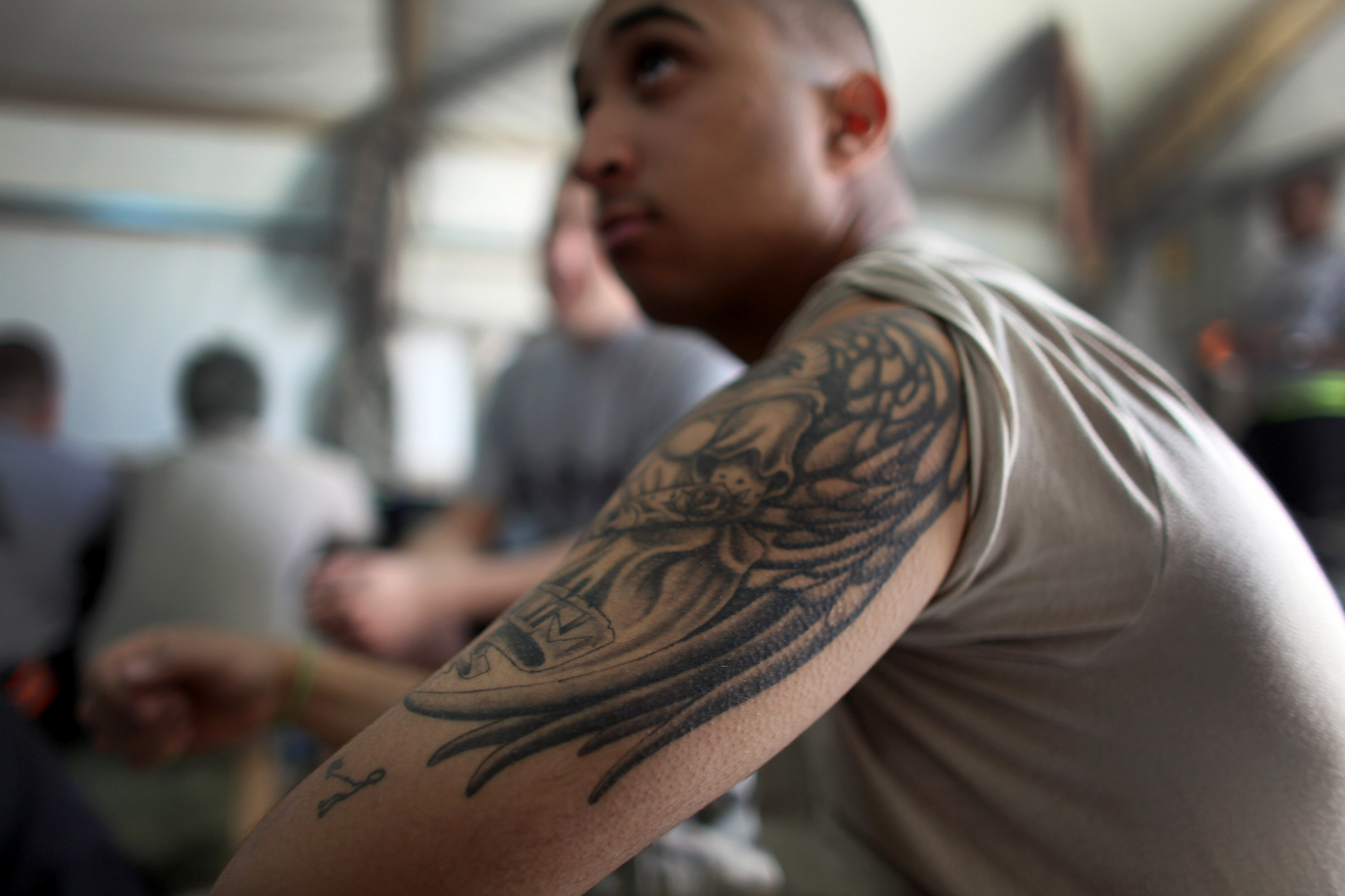 1016 Soldier Tattoo Photos and Premium High Res Pictures  Getty Images