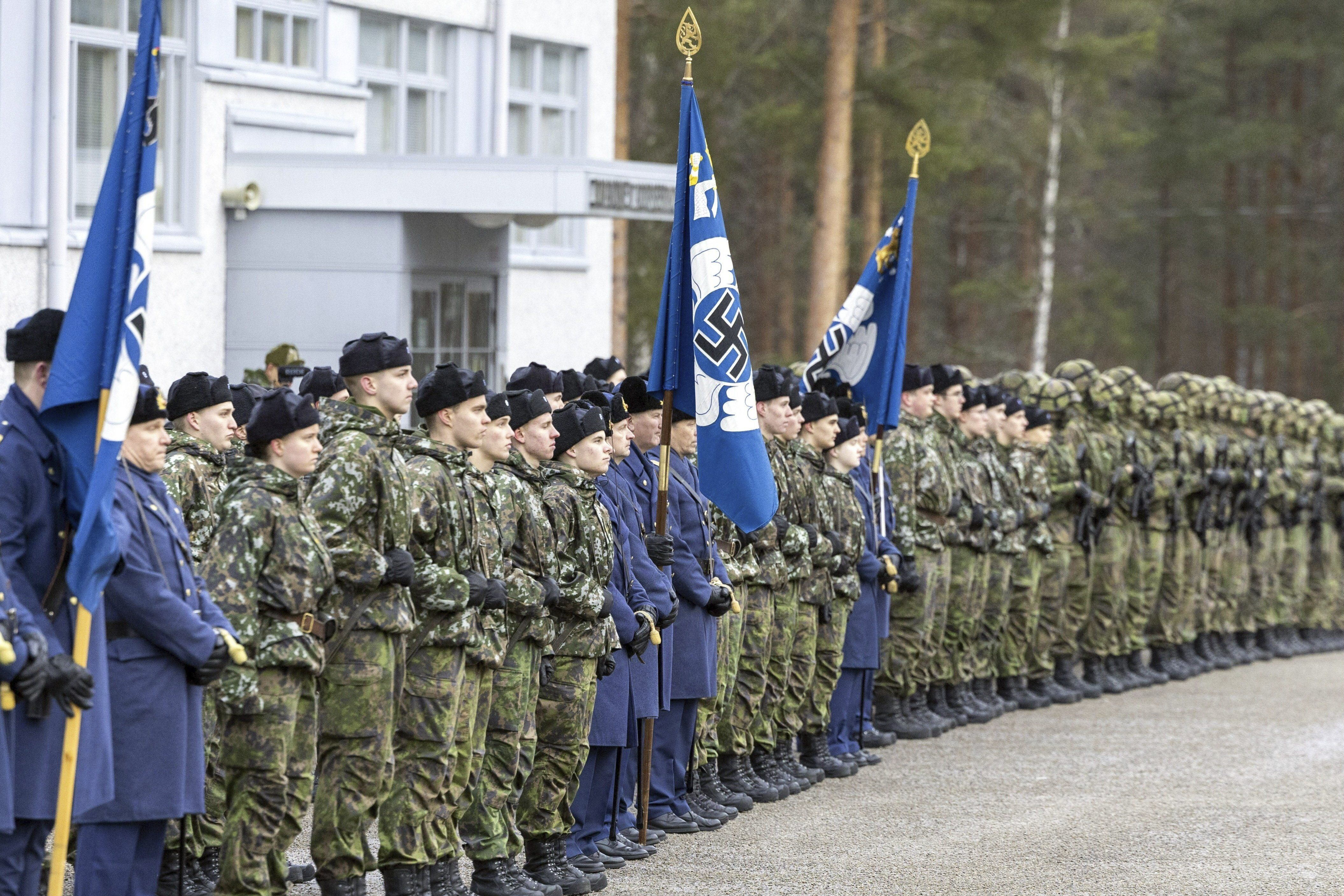 Swastikas on some Finland air force flags to be phased out
