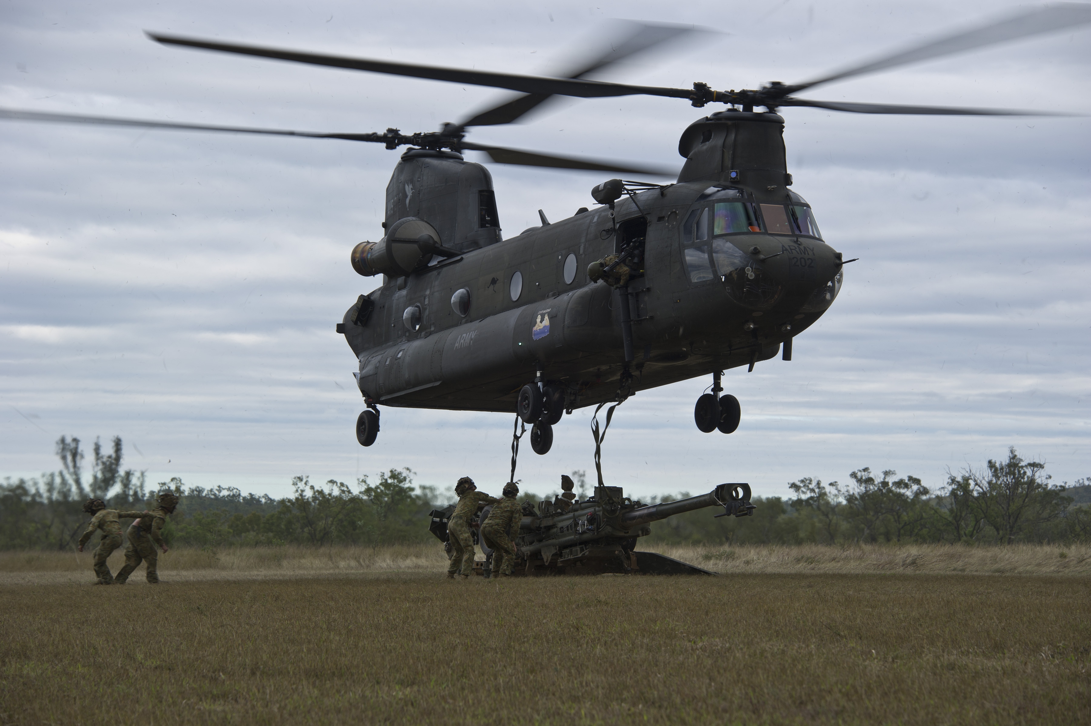 Aussie Chooks CH-47C Chinook, DEKL's DL72057