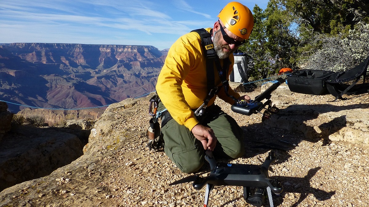 tre eftertiden Sammenligning Taking to the skies: Inside the world of National Park Service drone  operators