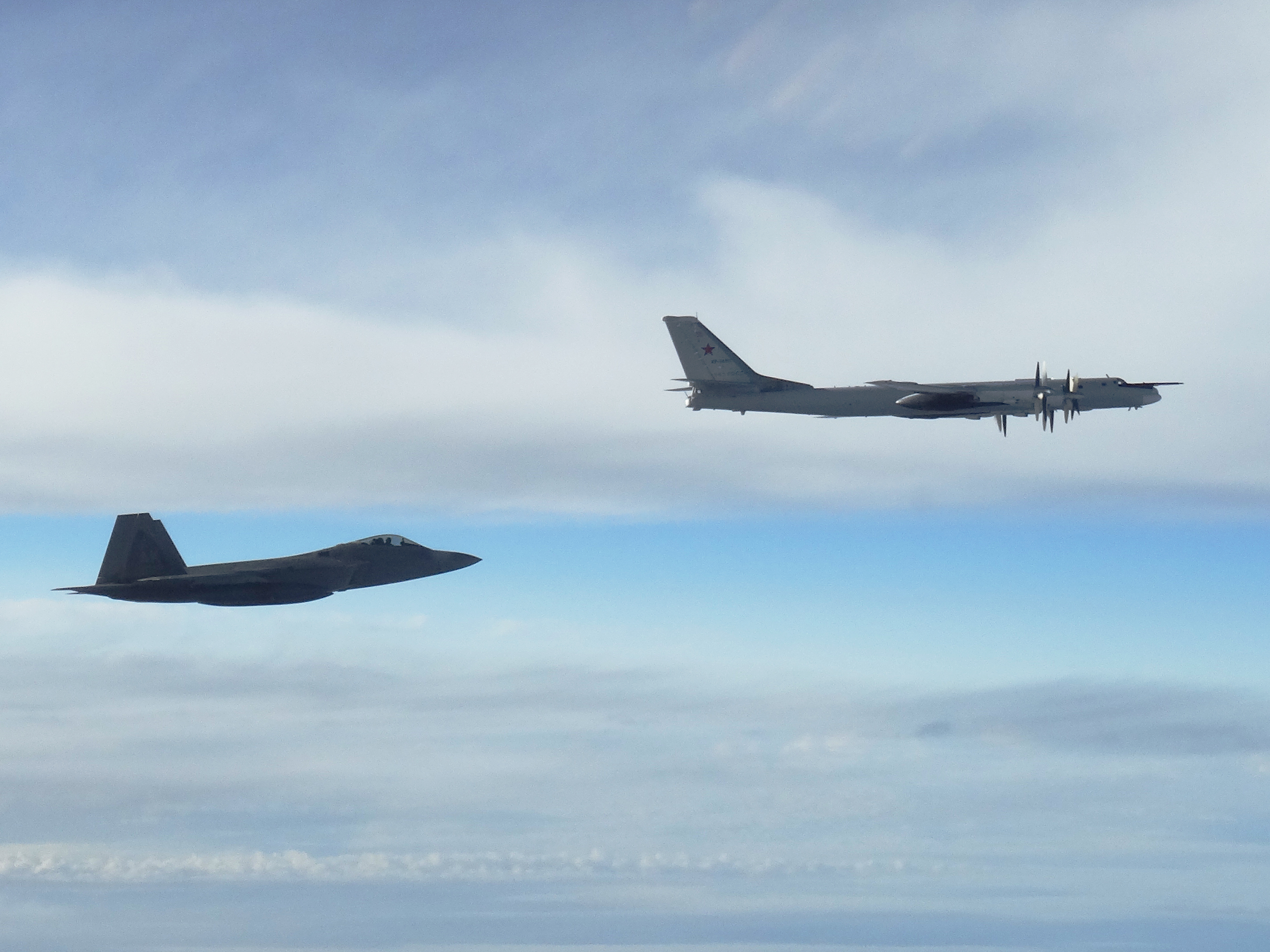 Russian 'Bear' Bombers Intercepted near Alaska for Second Time in Two Days