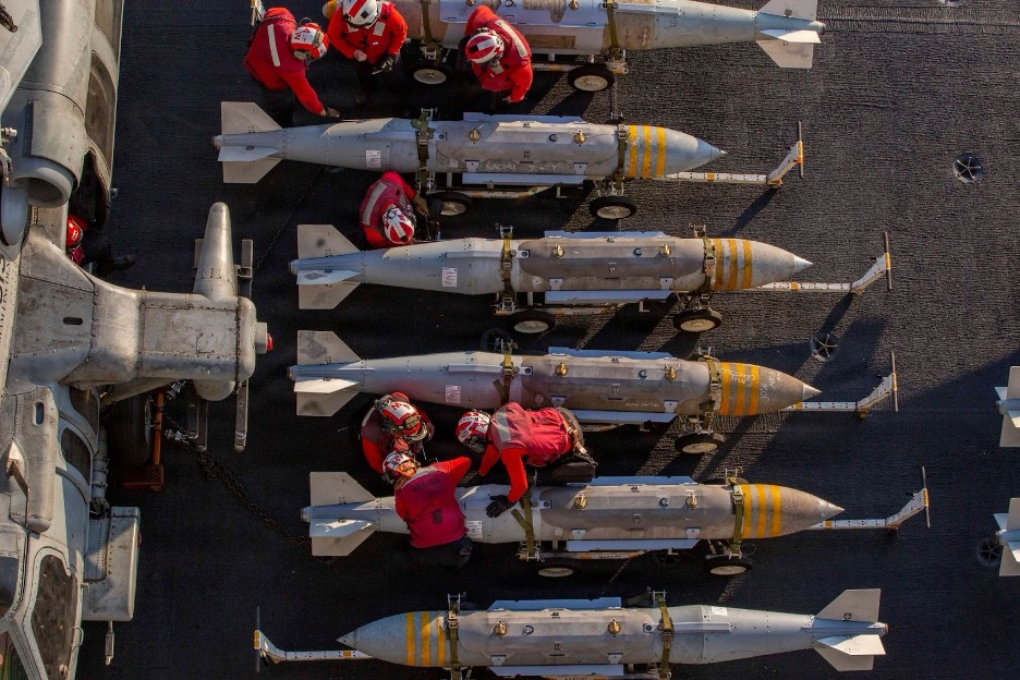 Bombs headed for Iran in Operation Epic Fury don names of US sailors
